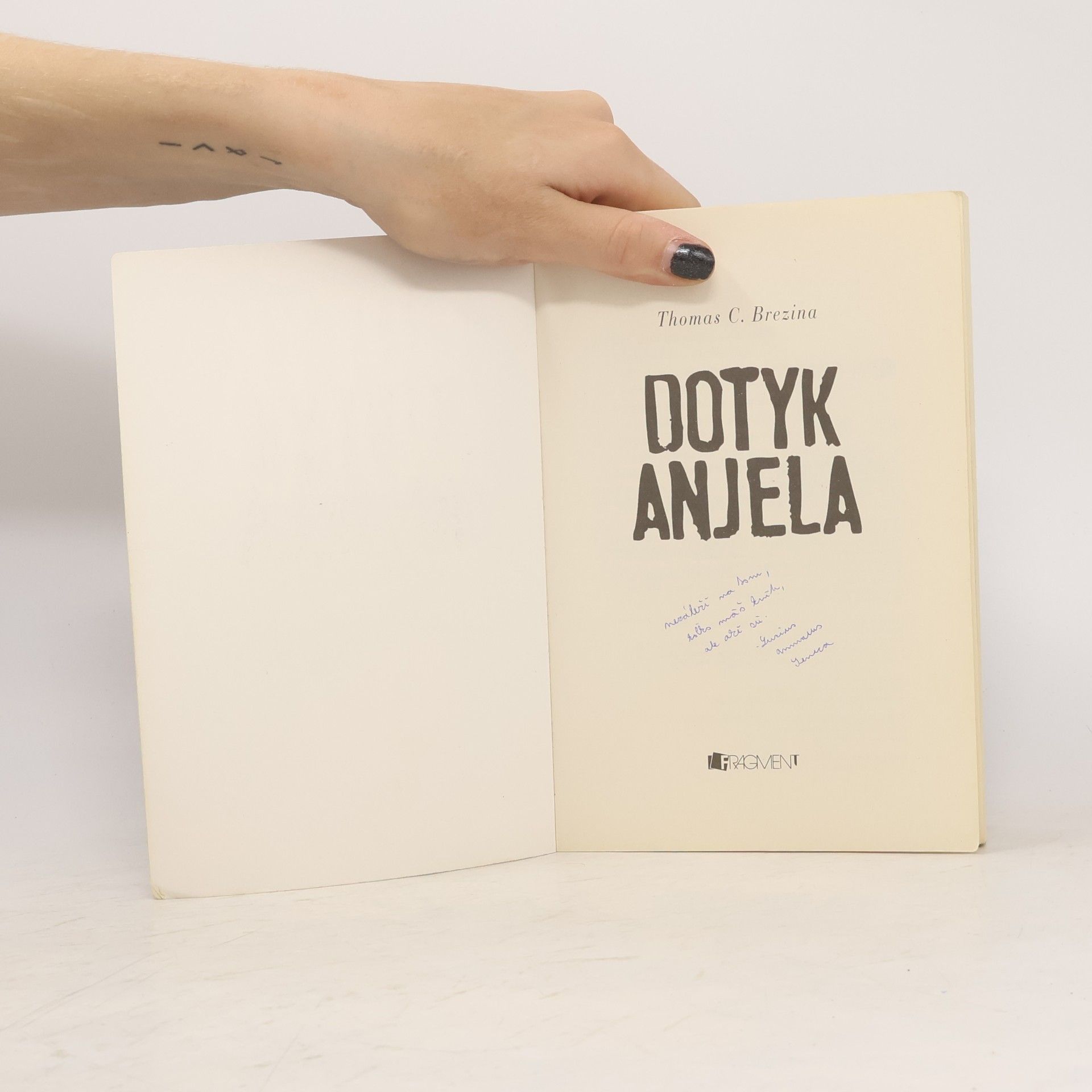 Thomas Brezina Dotyk anjela