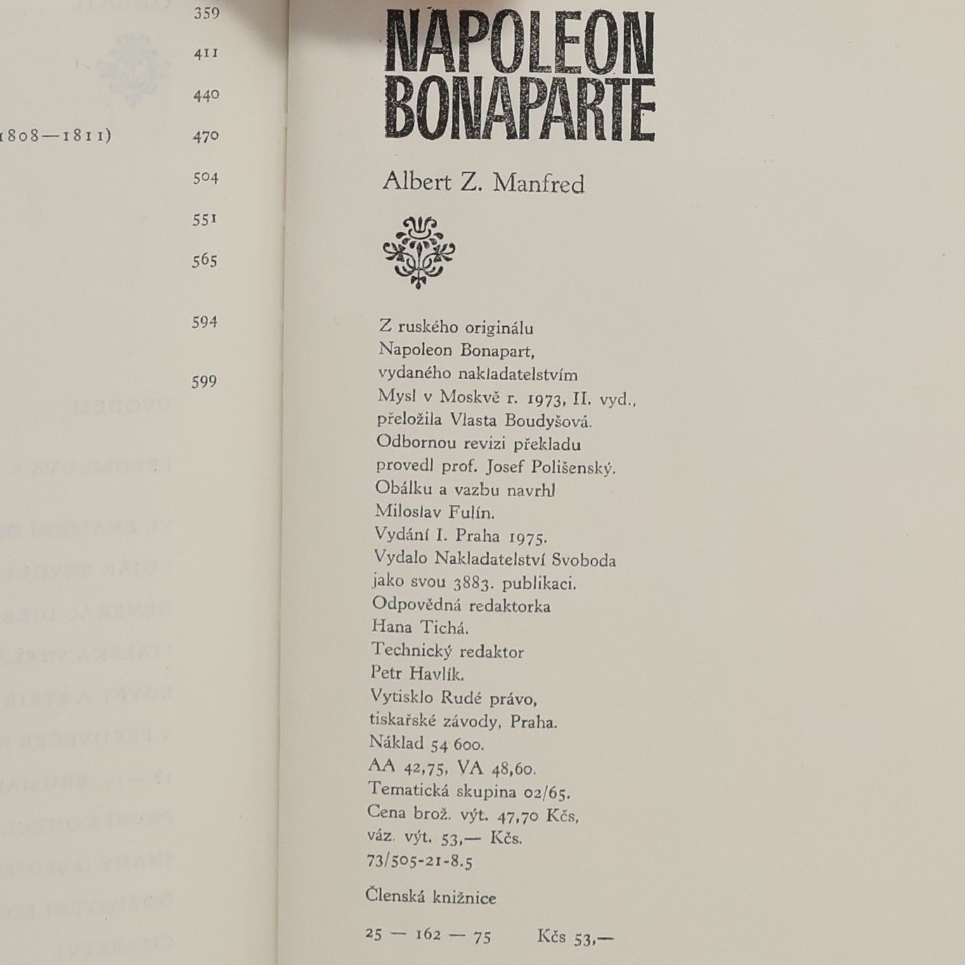 Albert Manfred Napoleon Bonaparte