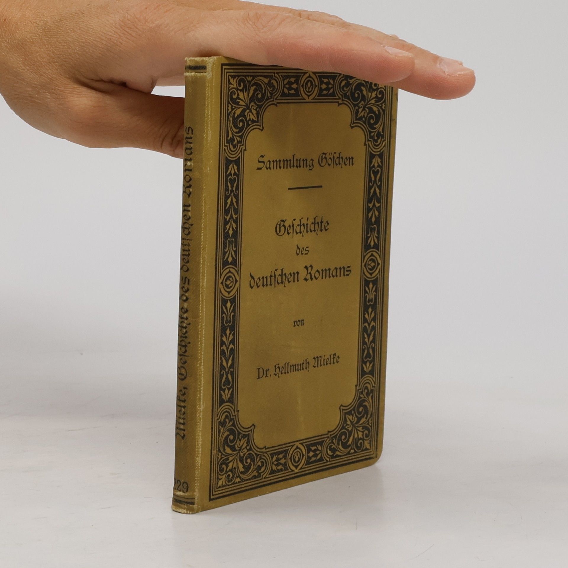 Hellmuth Mielke Geschichte des deutschen Romans