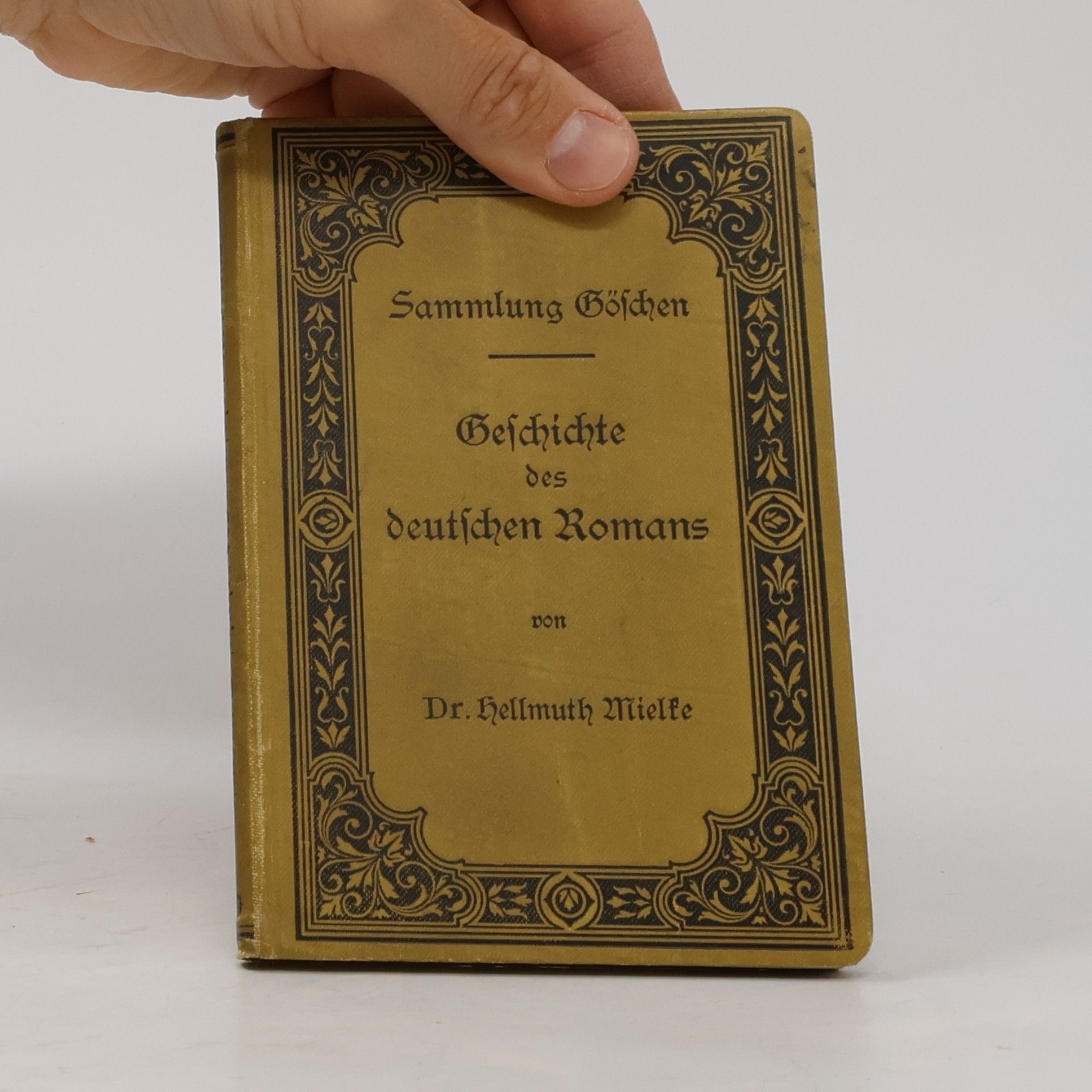 Hellmuth Mielke Geschichte des deutschen Romans