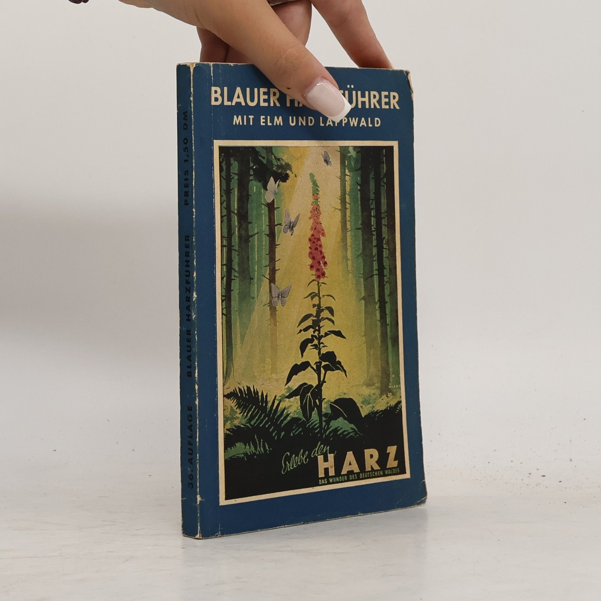 Harzer Verkehrsverein Blauer Harzführer mit Elm und Lappwald