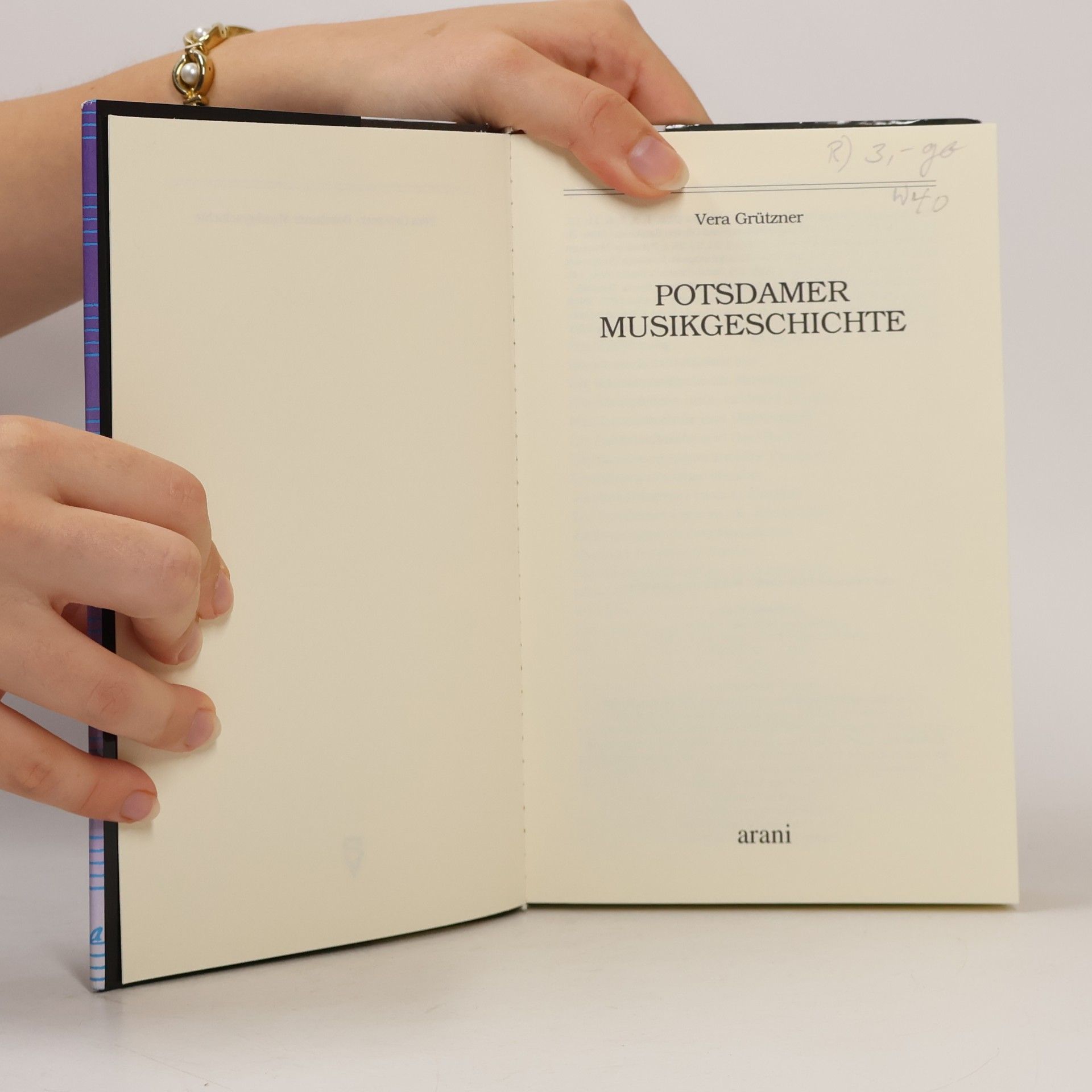Vera Grützner Potsdamer Musikgeschichte