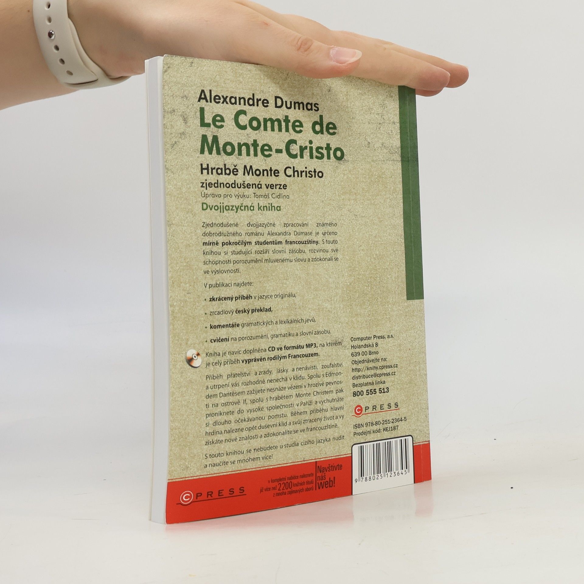 Alexandre Dumas Hrabě Monte-Cristo. Le Comte de Monte-Cristo