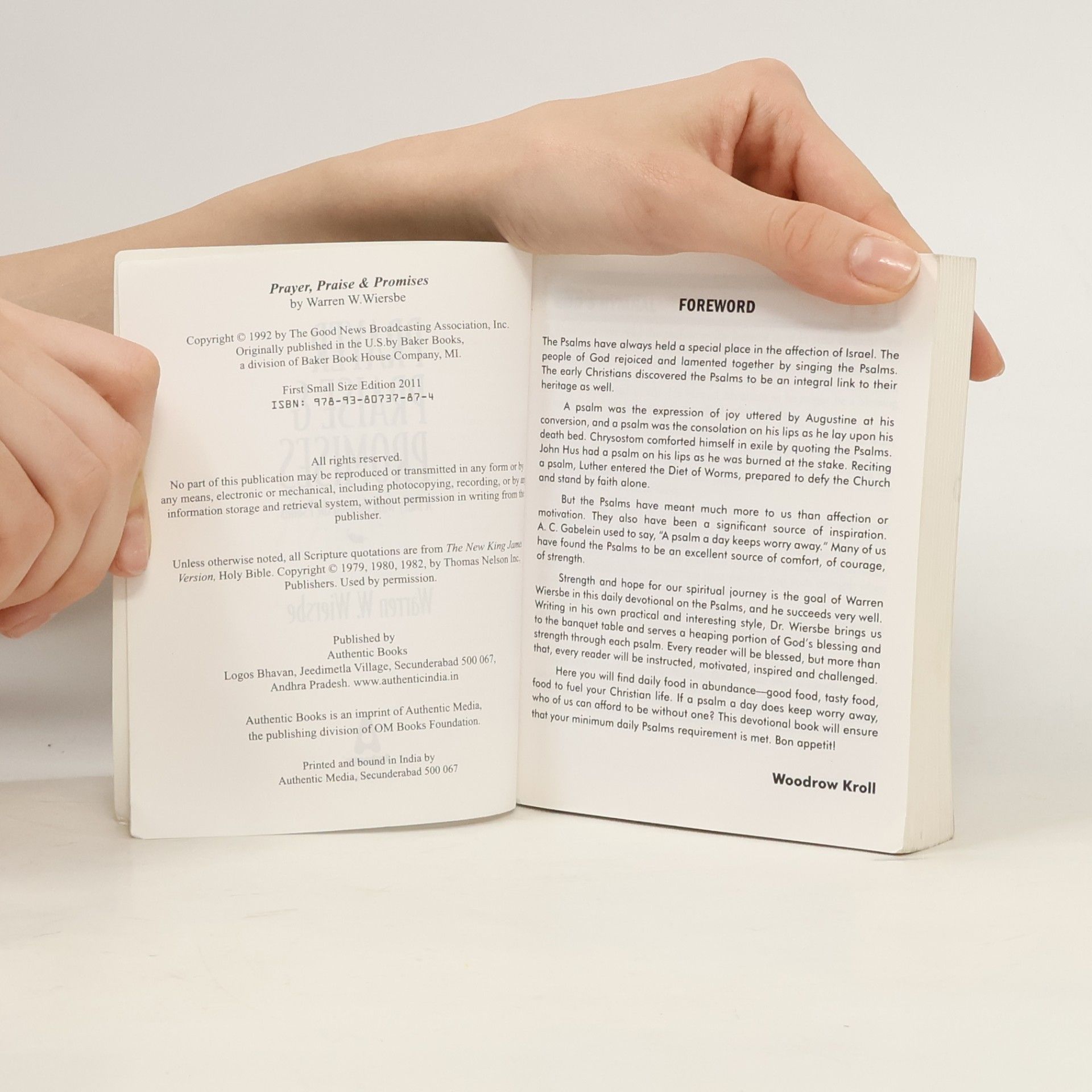 Warren W. Wiersbe Prayer Praise & Promises