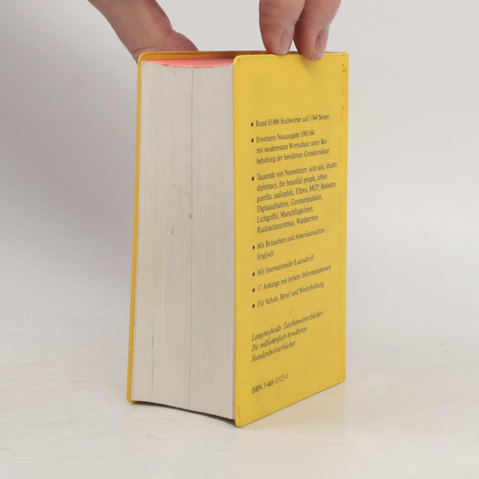 Edmunt Klatt Langenscheidts Taschenwörterbuch Englisch