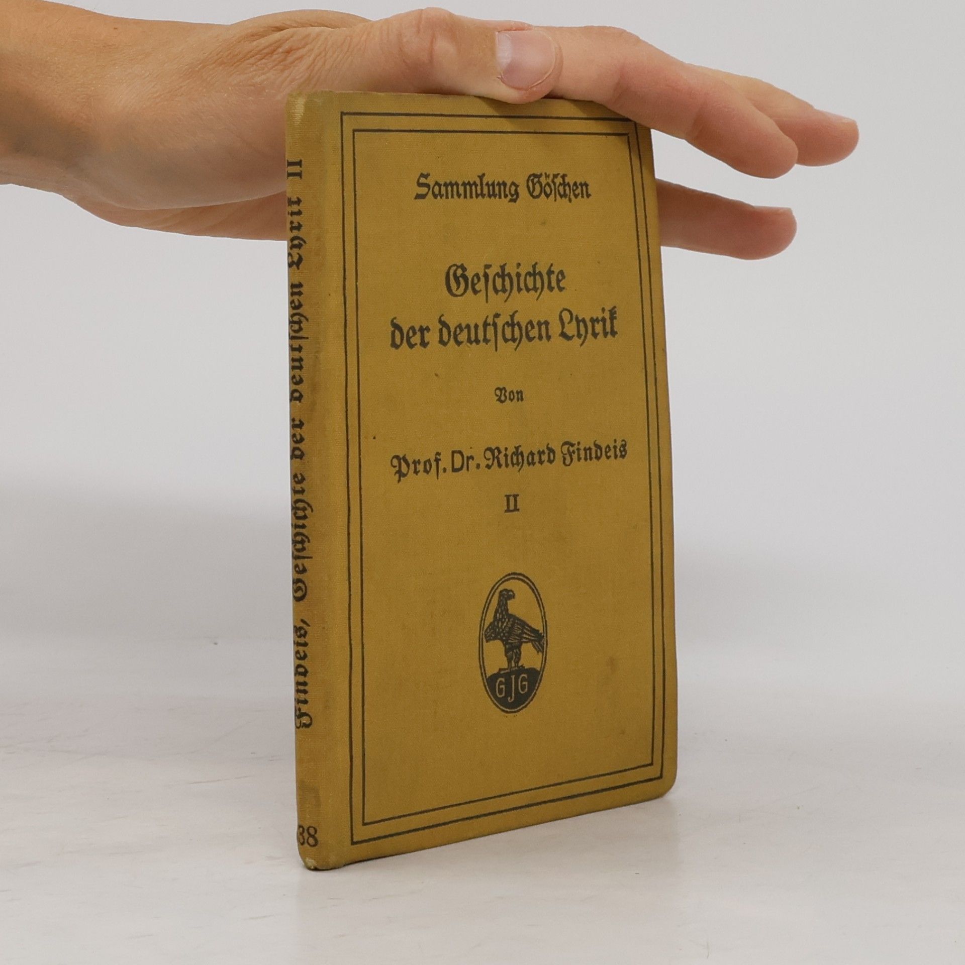 Richard Findeis Geschichte der deutschen Lyrik