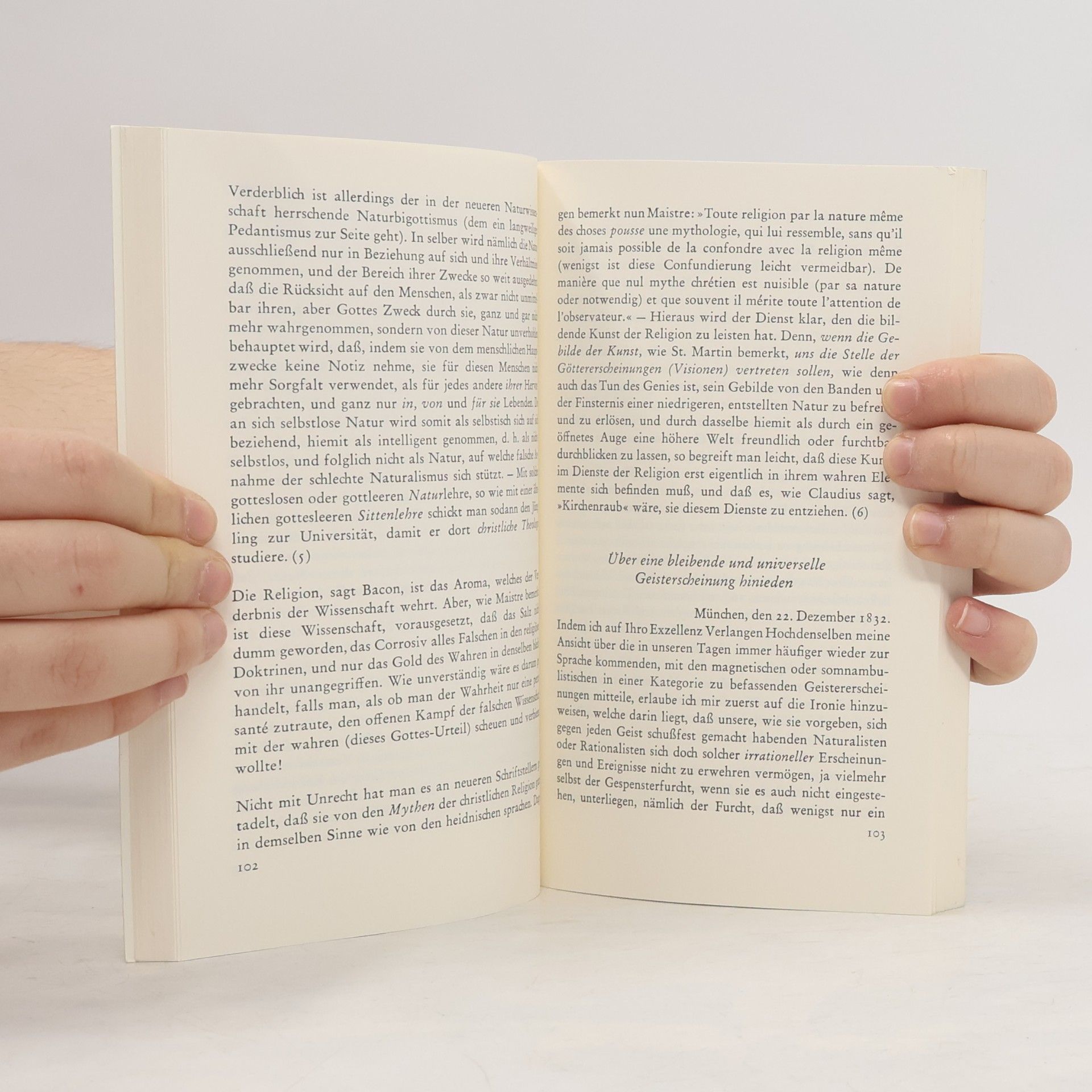 Franz Xaver von Baader Sätze aus der erotischen Philosophie und andere Schriften