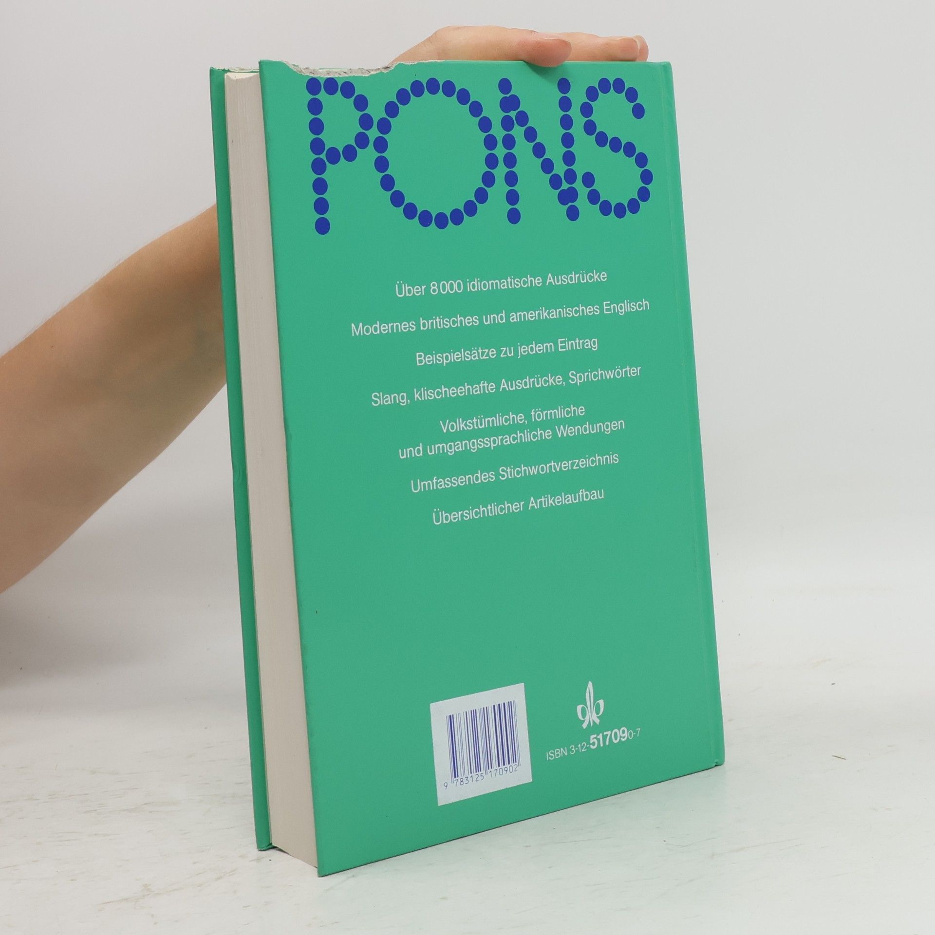 Richard Spears PONS English and American idioms dictionary