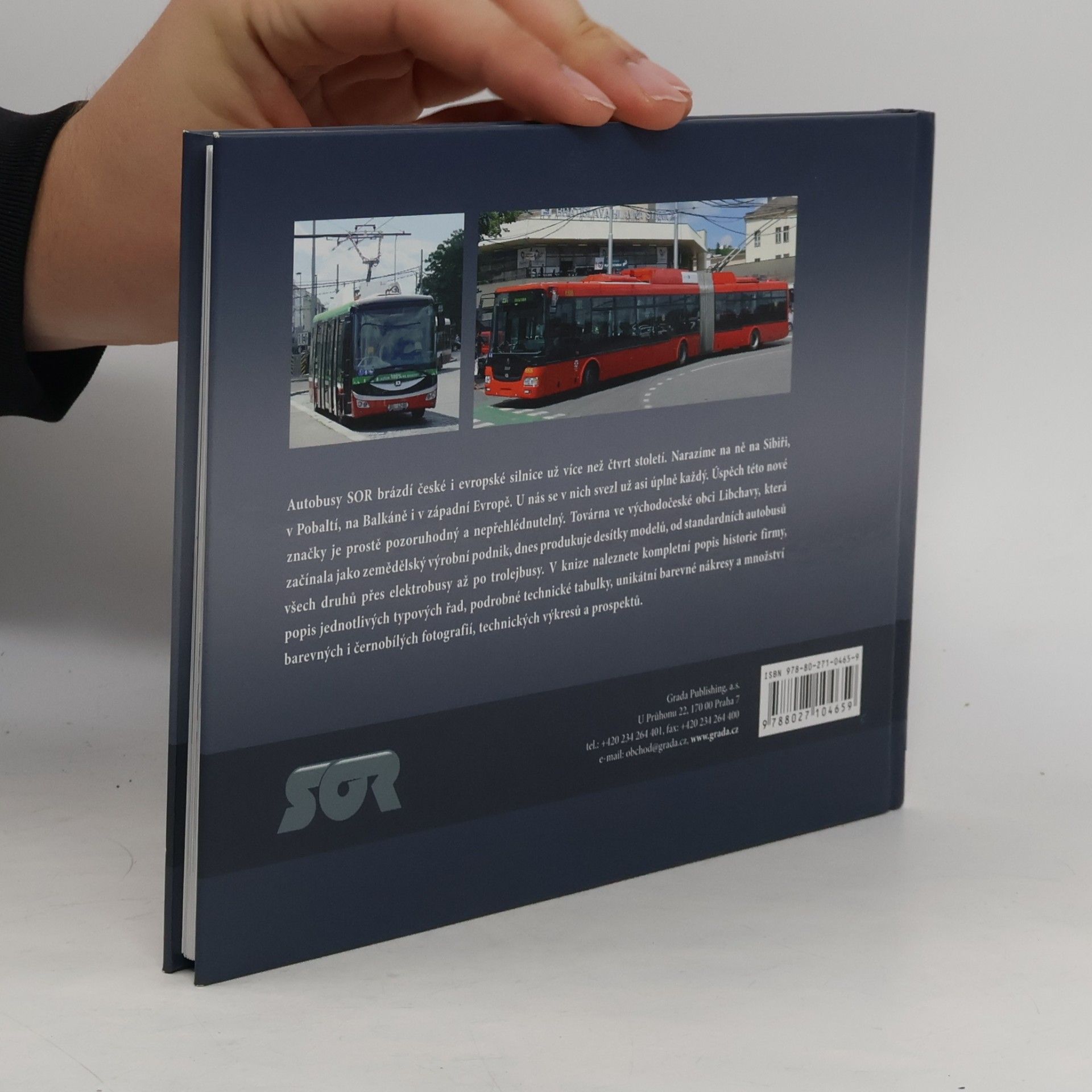Martin Harák Autobusy SOR. Historie, vývoj, technika, modifikace