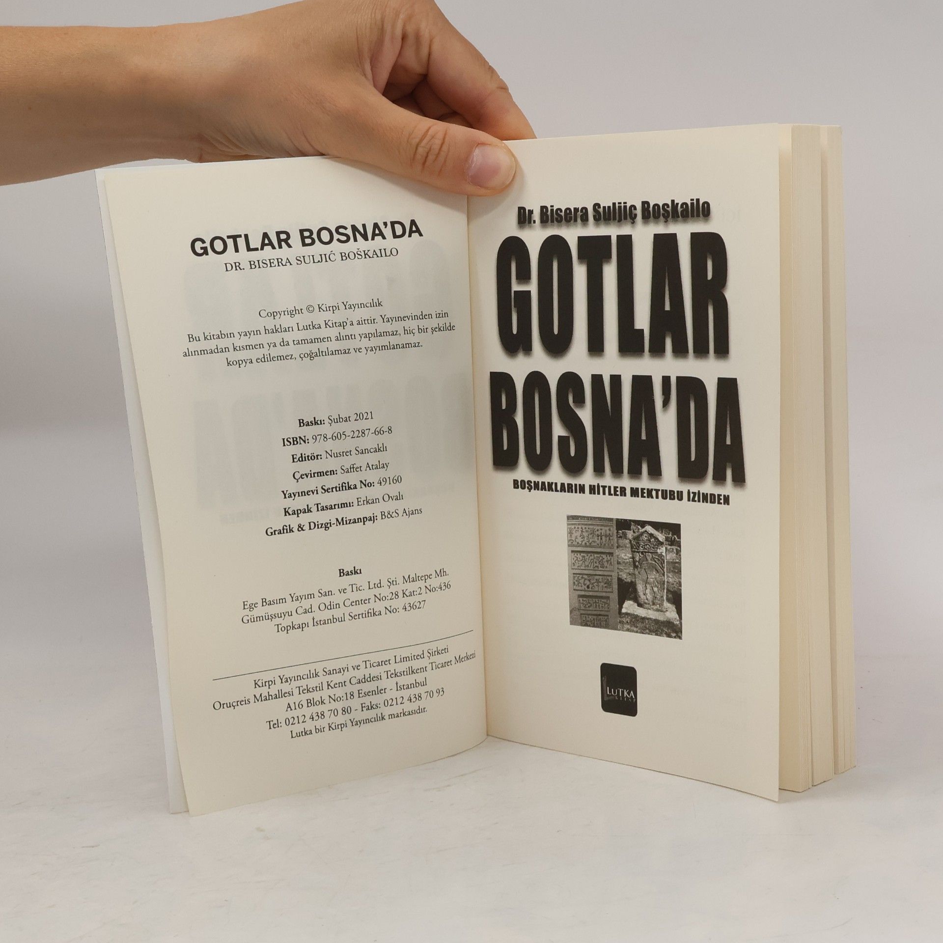 Dr. Bisera Suljiç Boşkailo Gotlar Bosna'da