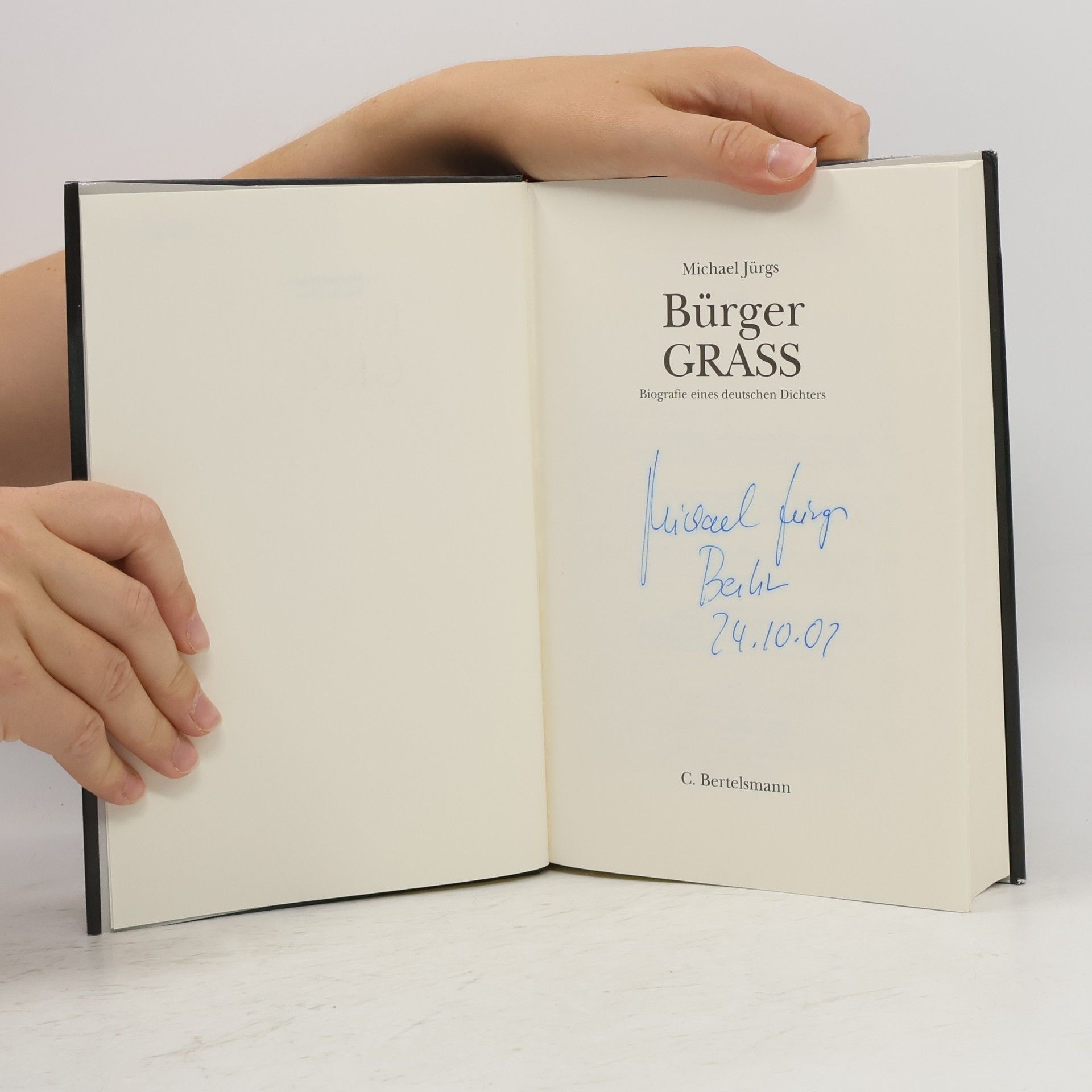 Michael Jürgs Bürger Grass