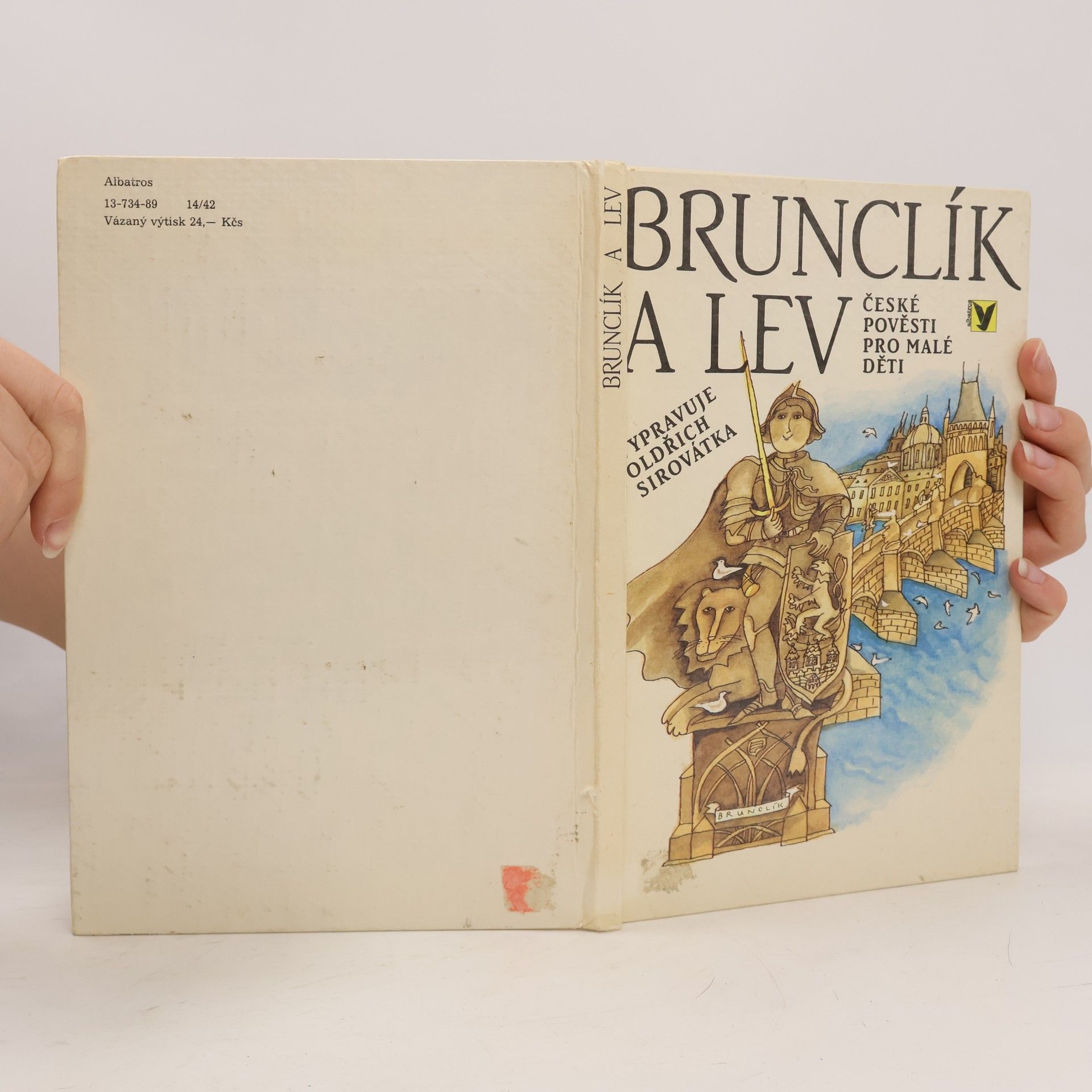 Oldřich Sirovátka Brunclík a lev