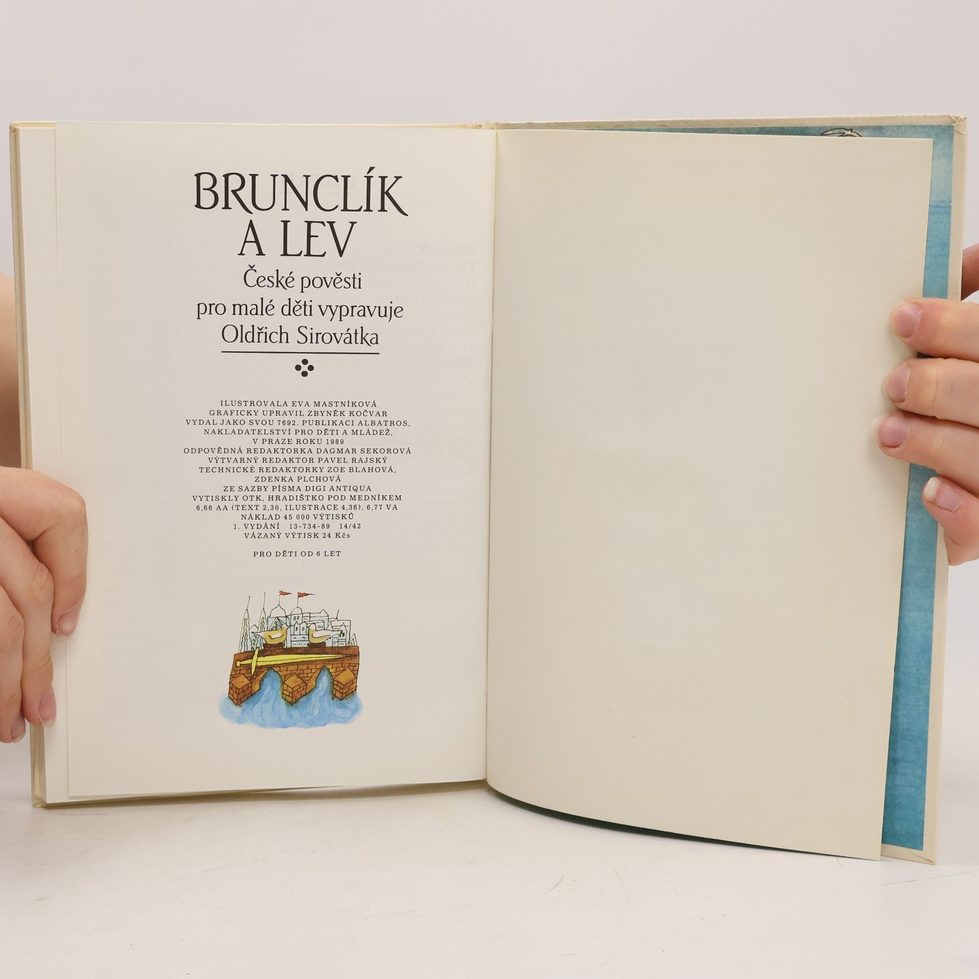 Oldřich Sirovátka Brunclík a lev