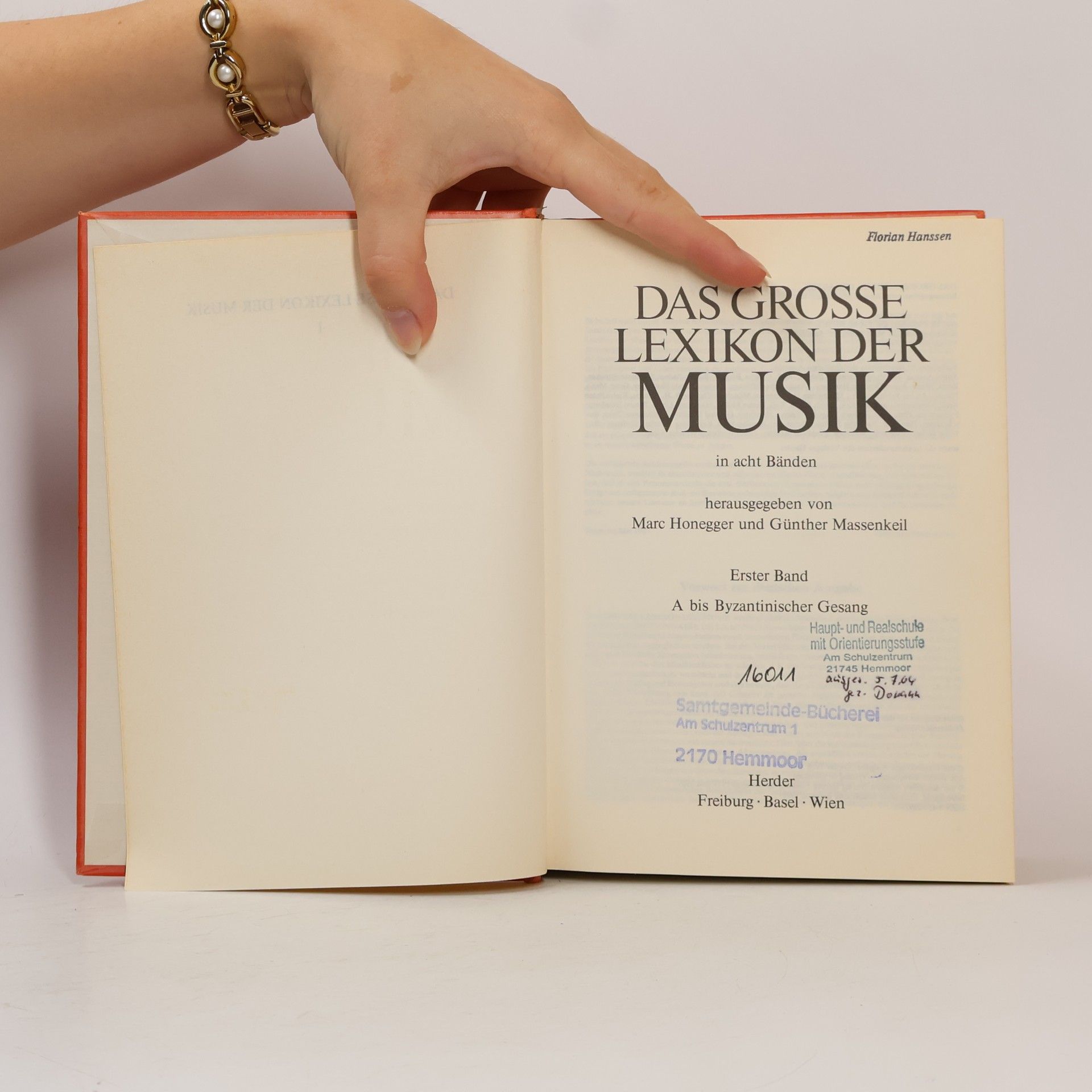 Autorenkollektiv Das grosse Lexikon der Musik 1. A-Byz