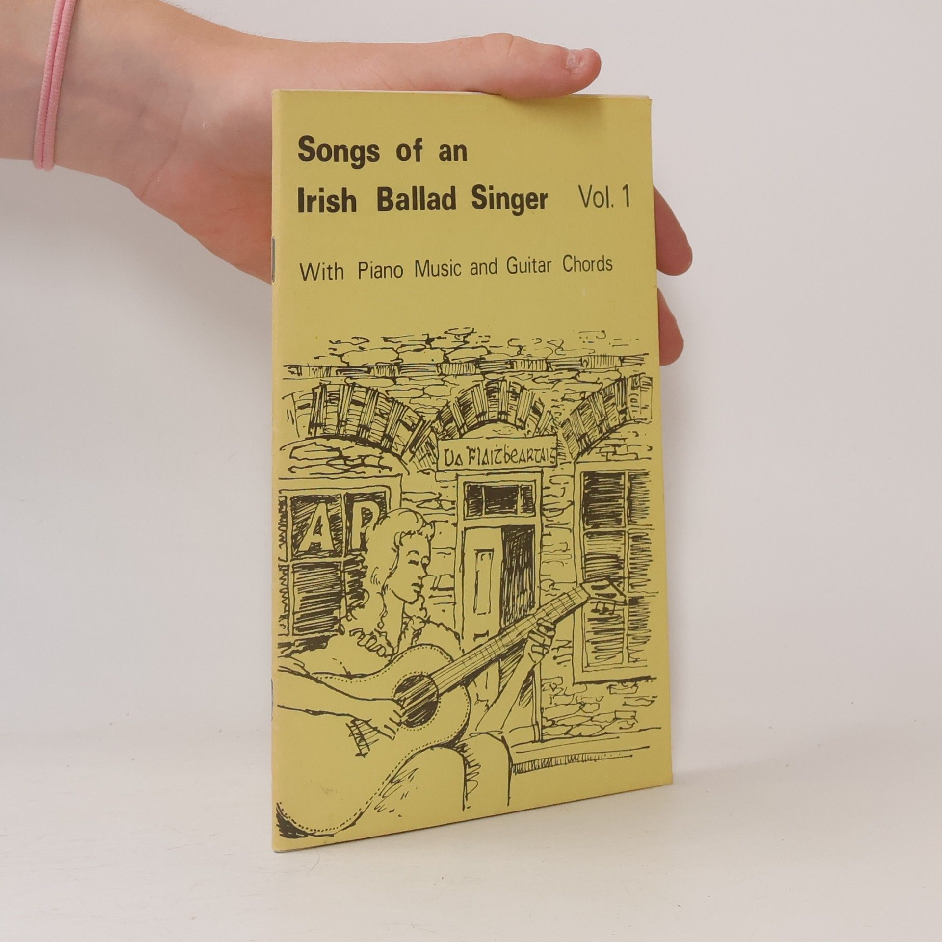 Mazzarello Benison Songs of an Irish Ballad Singer Vol. 1. With Piano Music and Guitar Chords