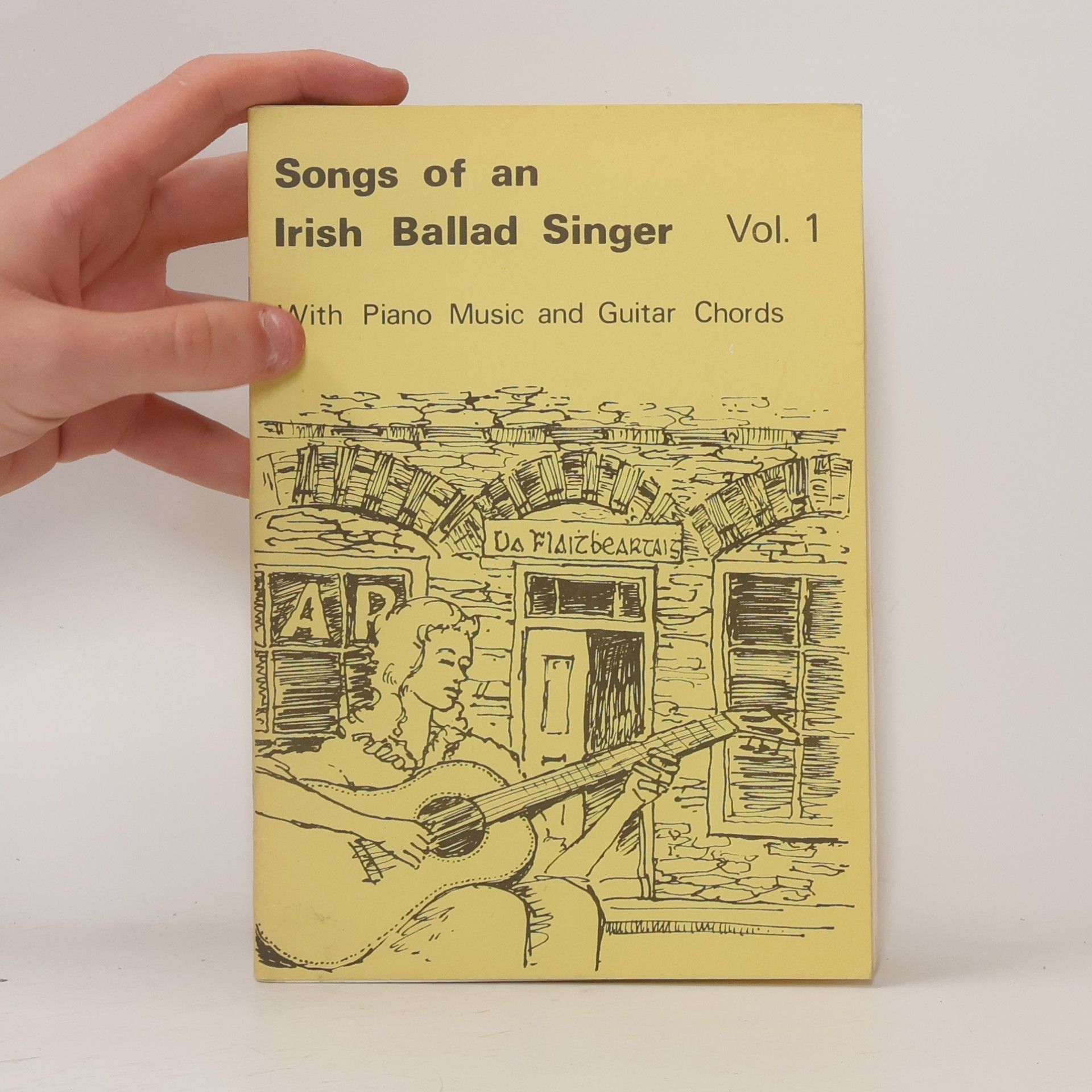 Mazzarello Benison Songs of an Irish Ballad Singer Vol. 1. With Piano Music and Guitar Chords