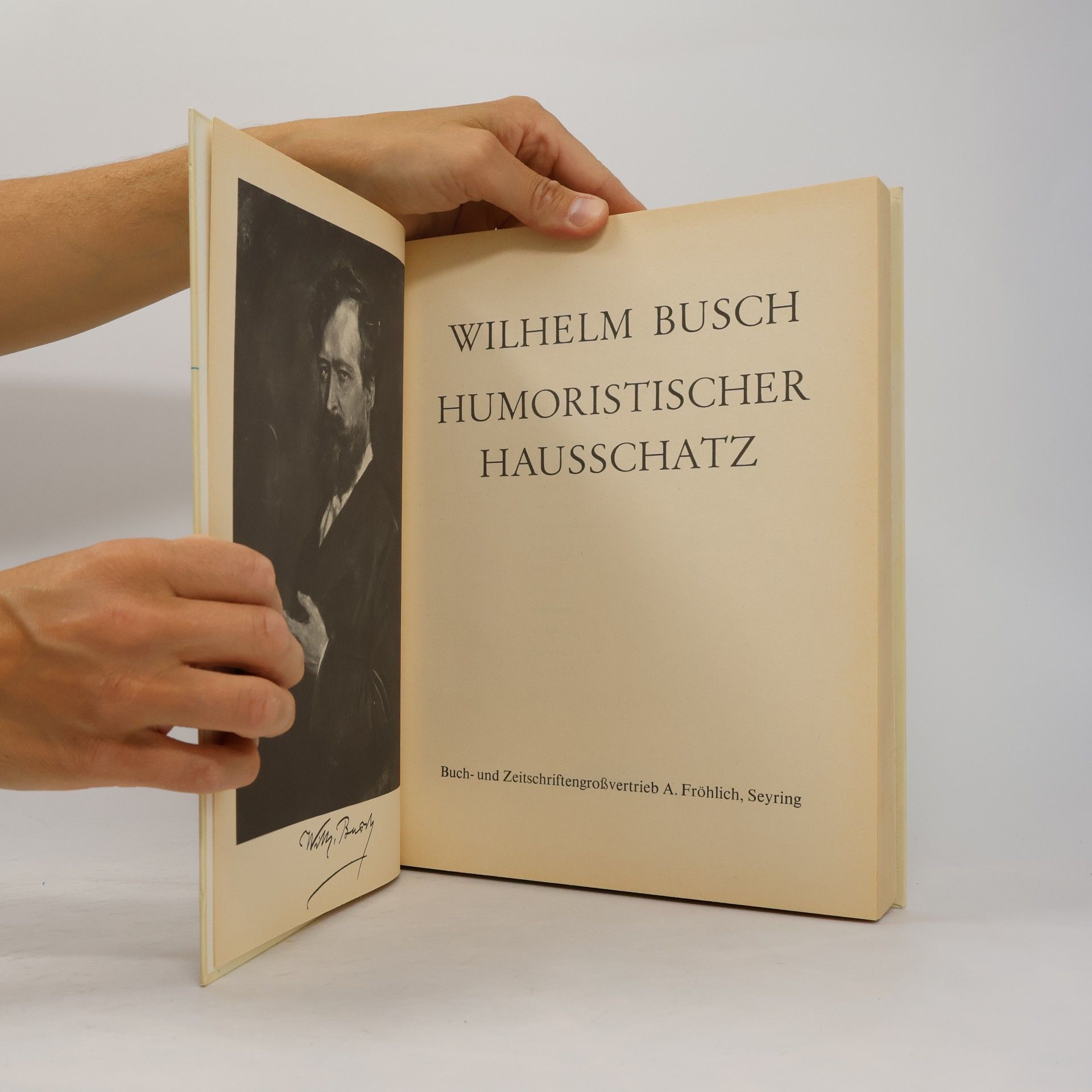Wilhelm Busch Humoristischer Hausschatz