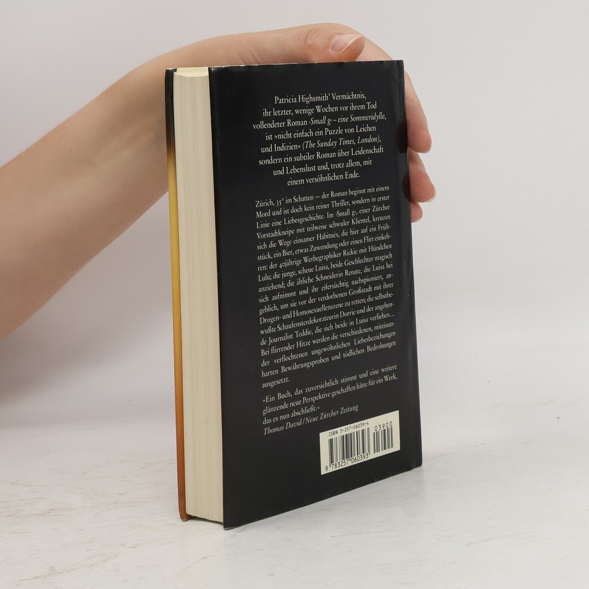 Patricia Highsmith "Small g" eine Sommeridylle