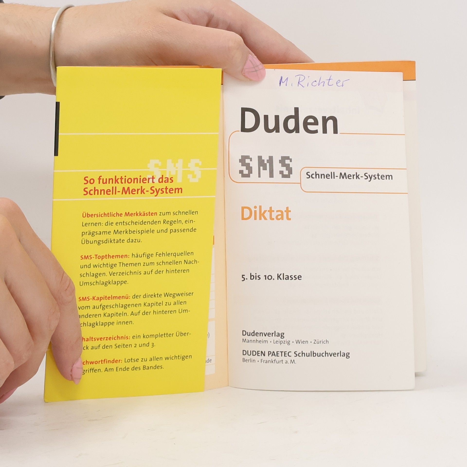 Kolektiv autorů Duden, SMS - Schnell-Merk-System