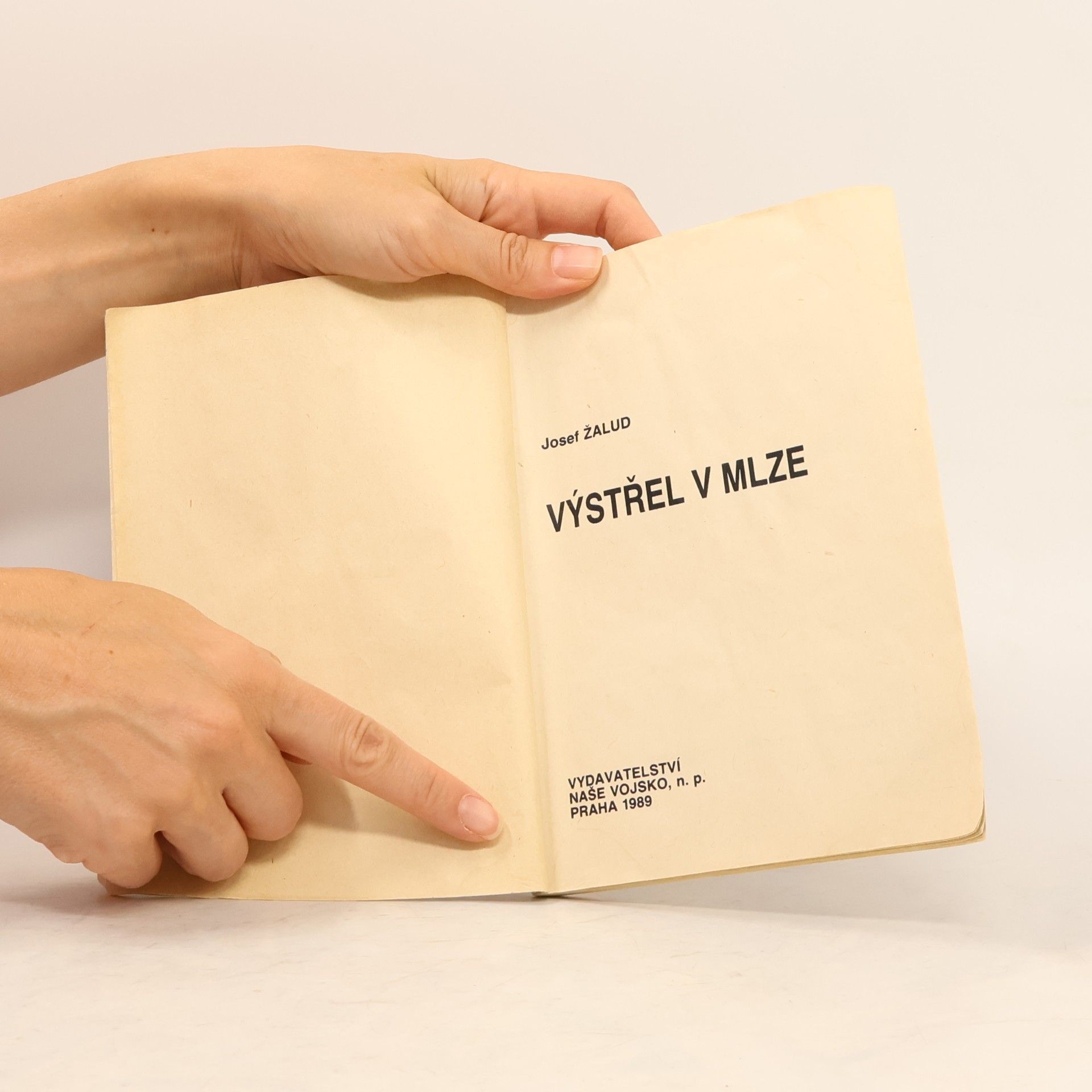 Josef Žalud Výstřel v mlze