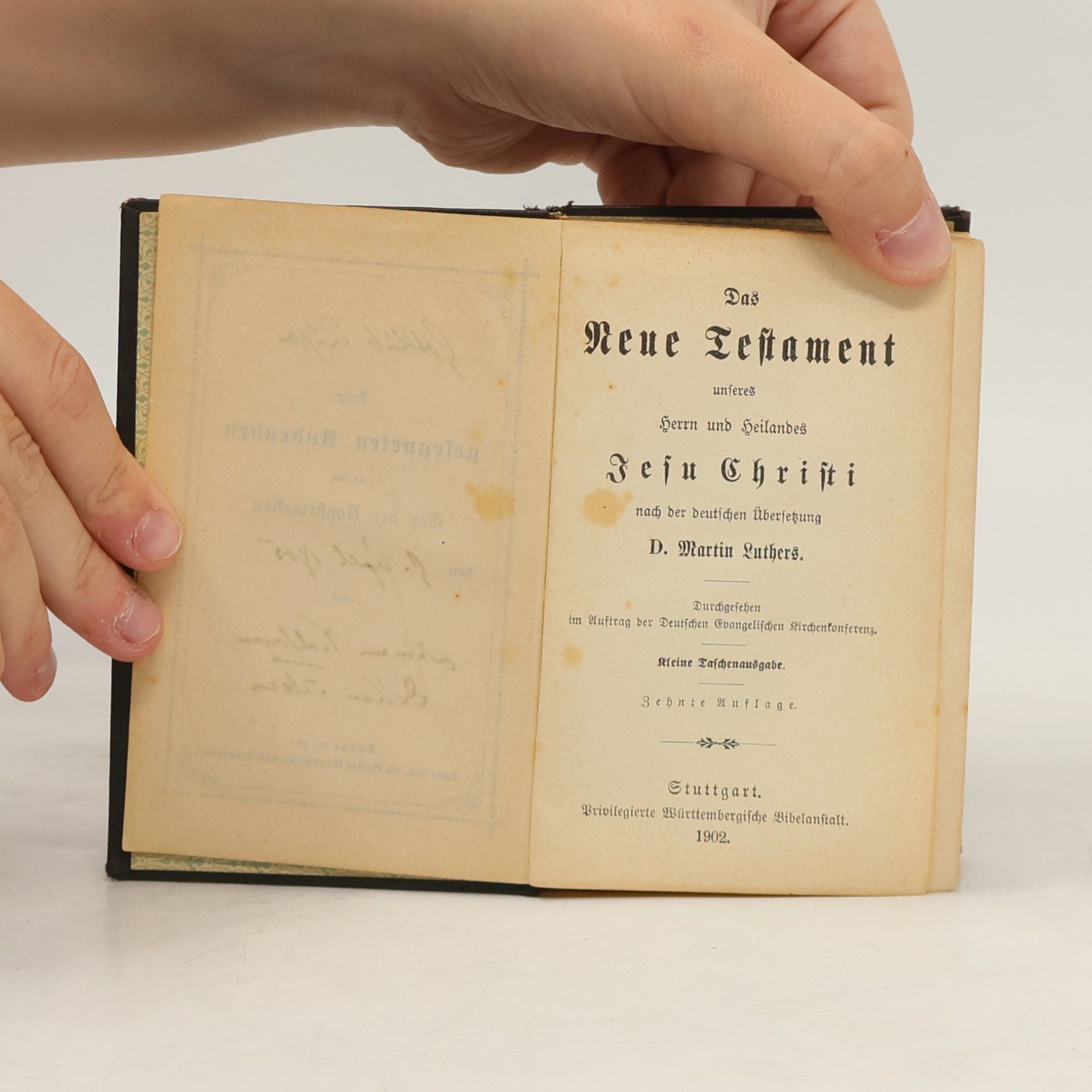 Martin Luther Das Neue Testament unseres Herrn und Heilandes Jesu Christi