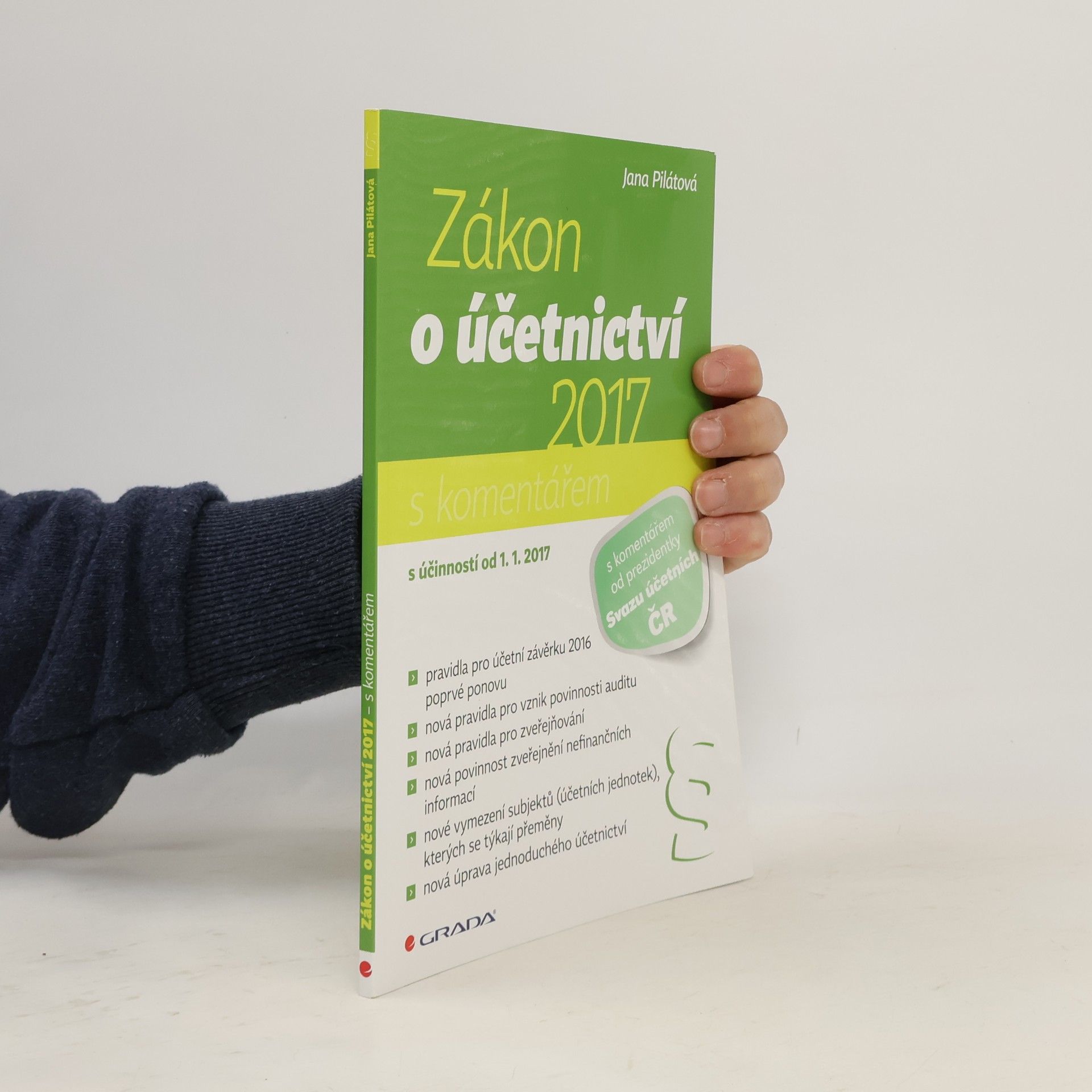 Jana Pilátová Zákon o účetnictví 2017