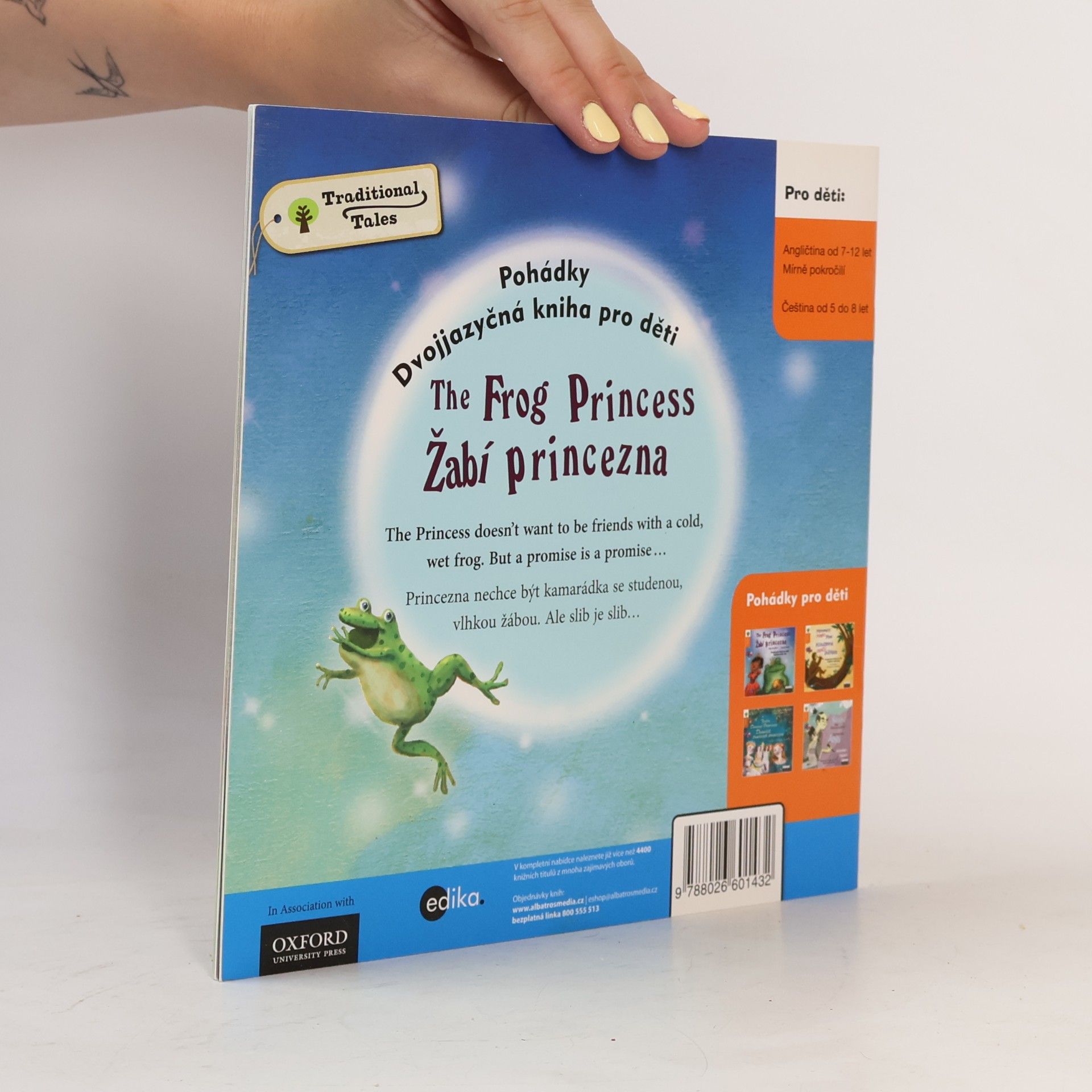 Pippa Goodhart The Frog princess = Žabí princezna