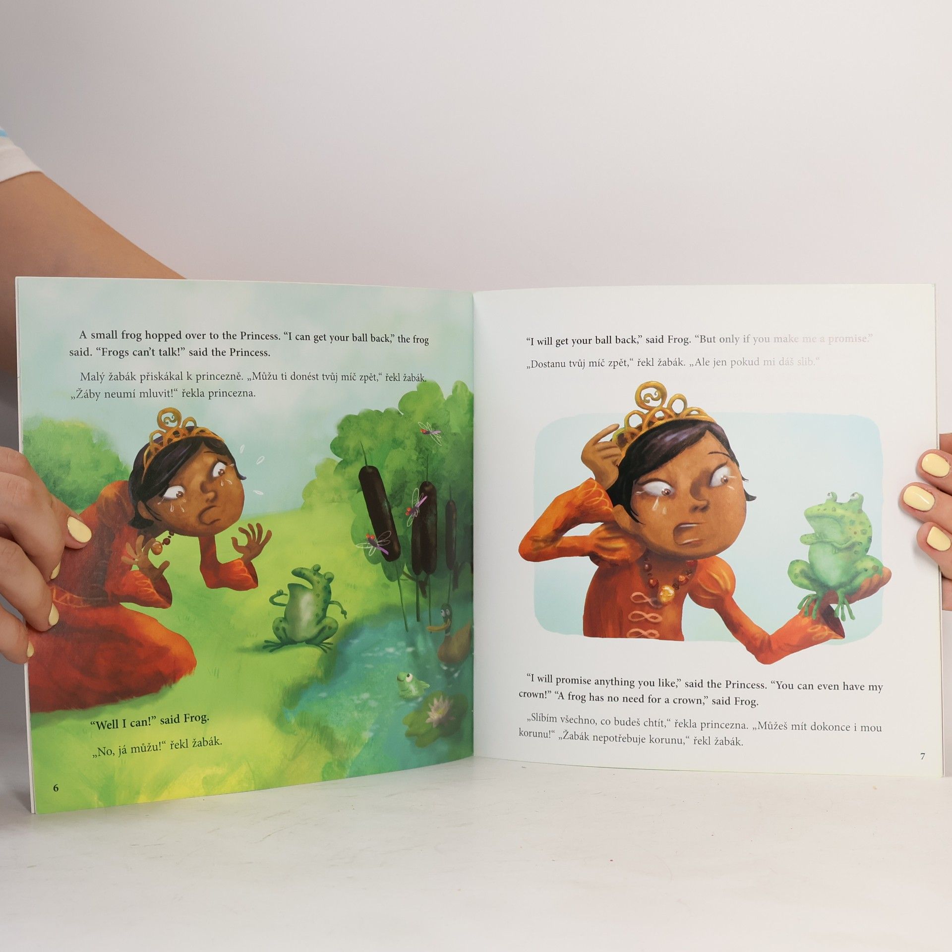 Pippa Goodhart The Frog princess = Žabí princezna