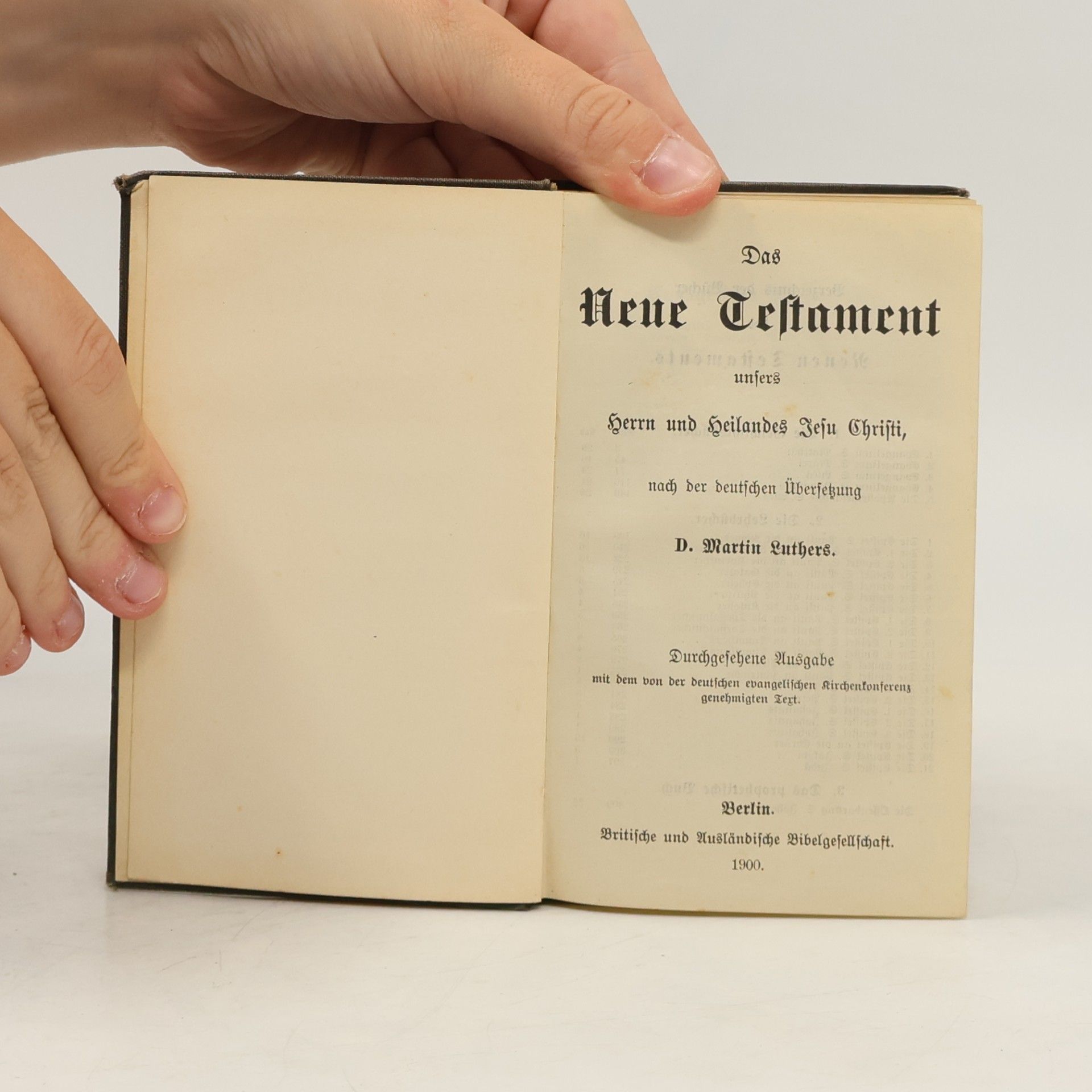 Martin Luther Das neue Testament unsers herrn und heilandes Jesu Christi