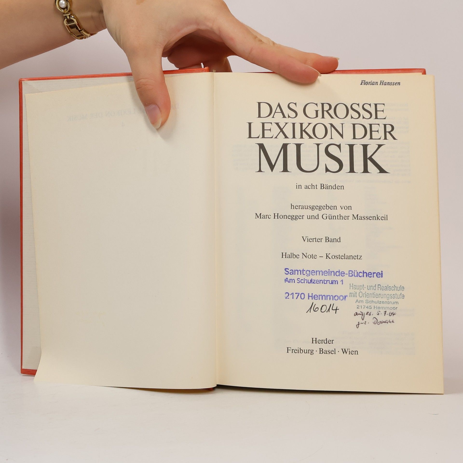 Günther Massenkeil Das grosse Lexikon der Musik 4