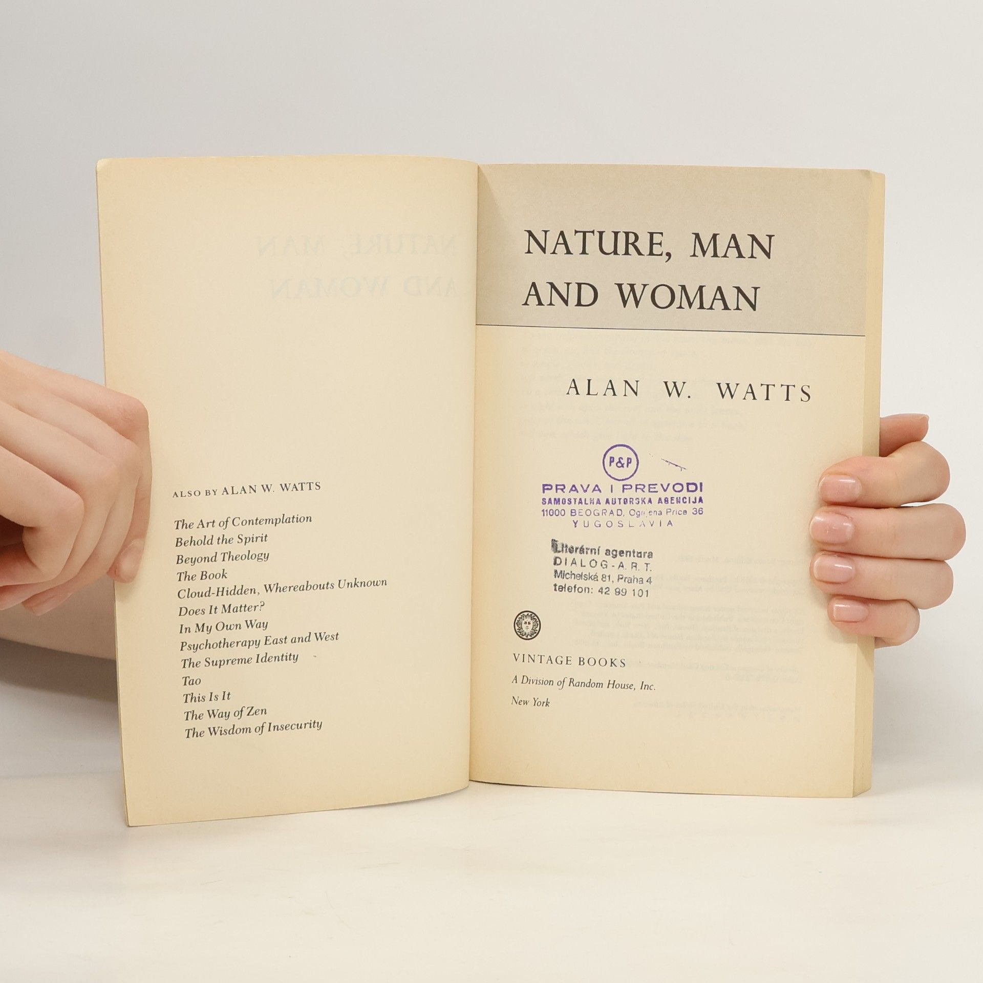 Alan Watts Nature, Man and Woman