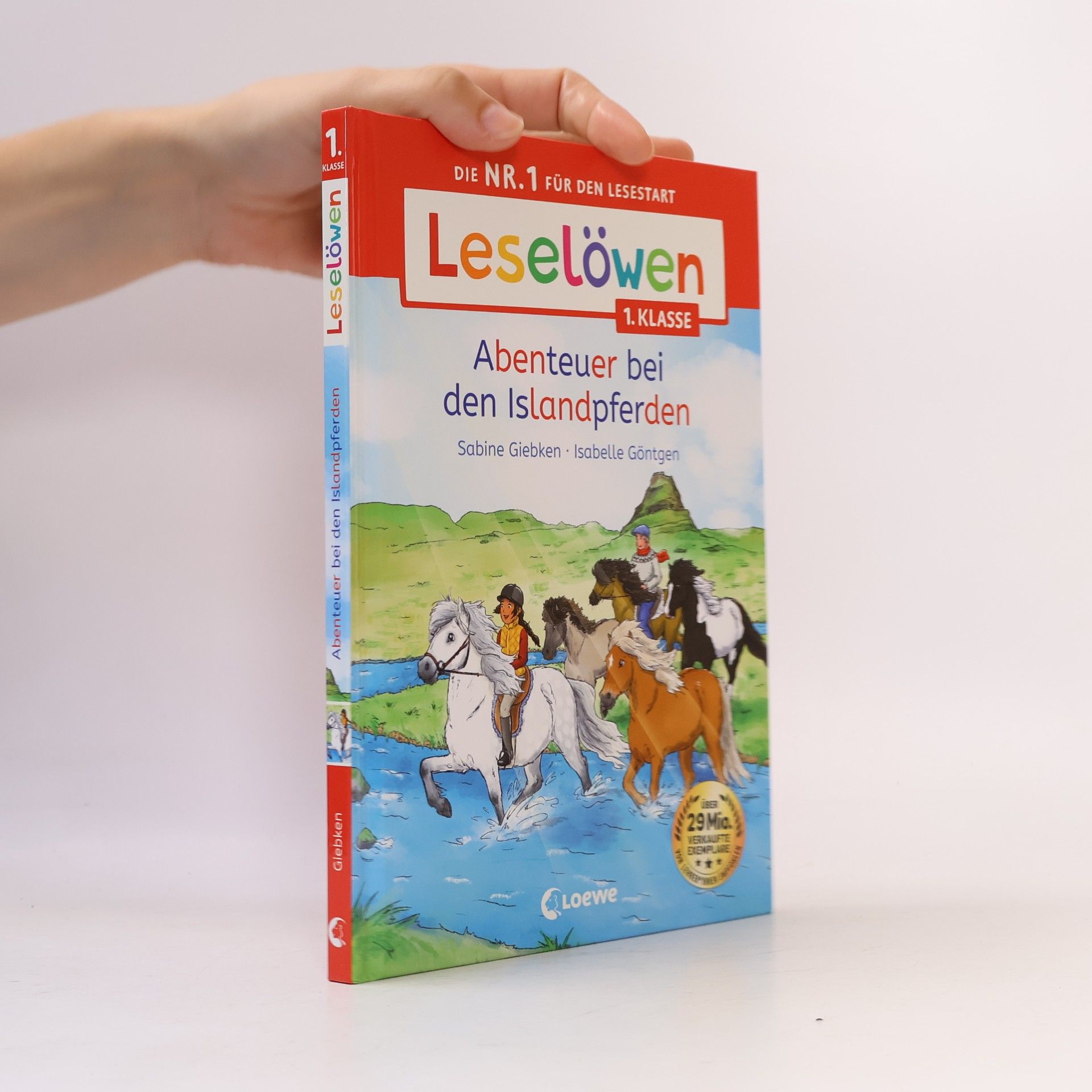 Sabine Giebken Leselöwen 1. Klasse - Abenteuer bei den Islandpferden
