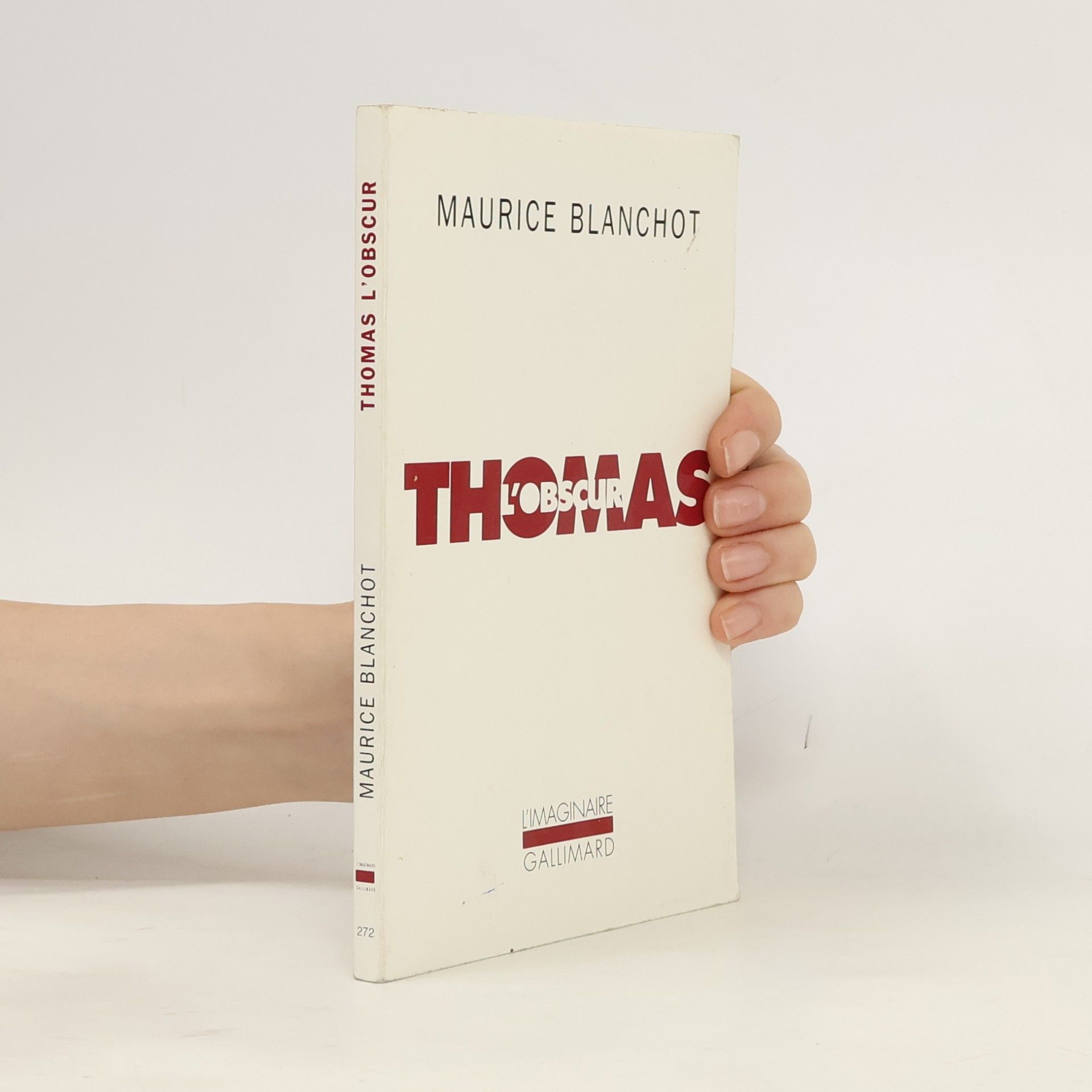 Maurice Blanchot L'Imaginaire: Thomas l'Obscur