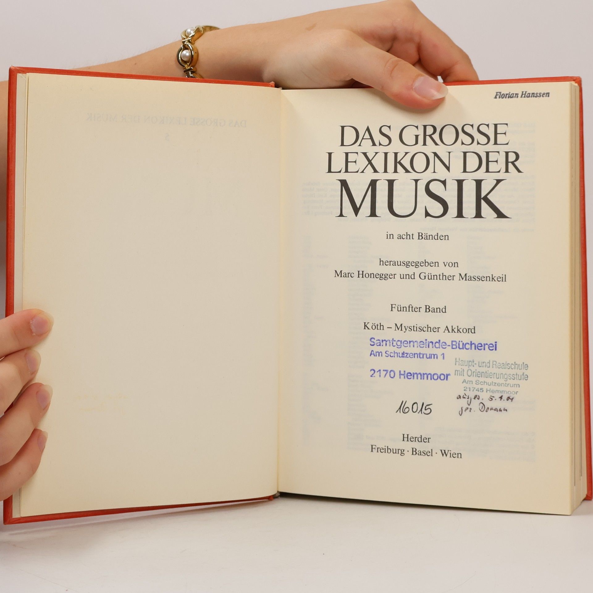 Günther Massenkeil Das große Lexikon der Musik 5