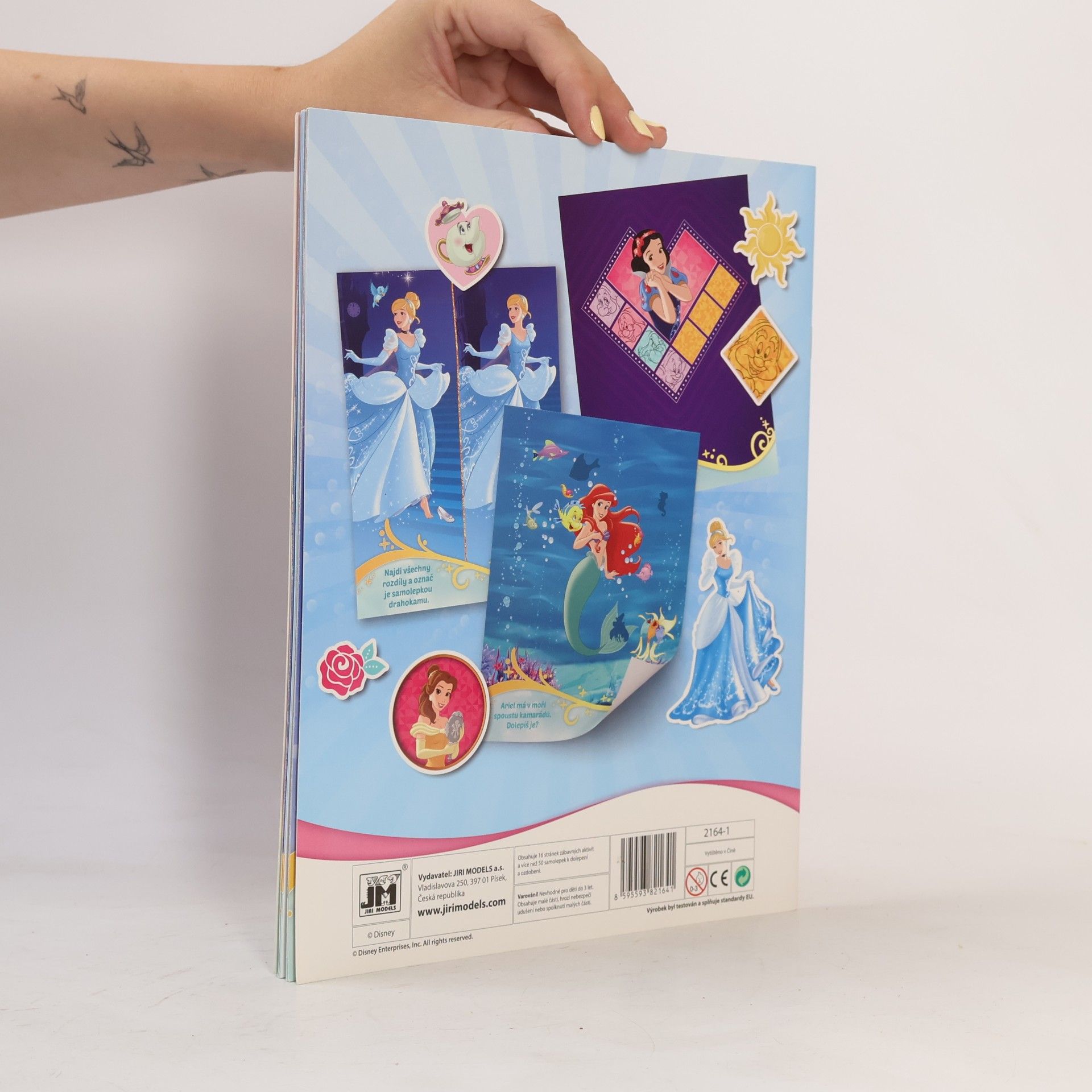Kolektiv autorů Disney Princezna. Samolepkování
