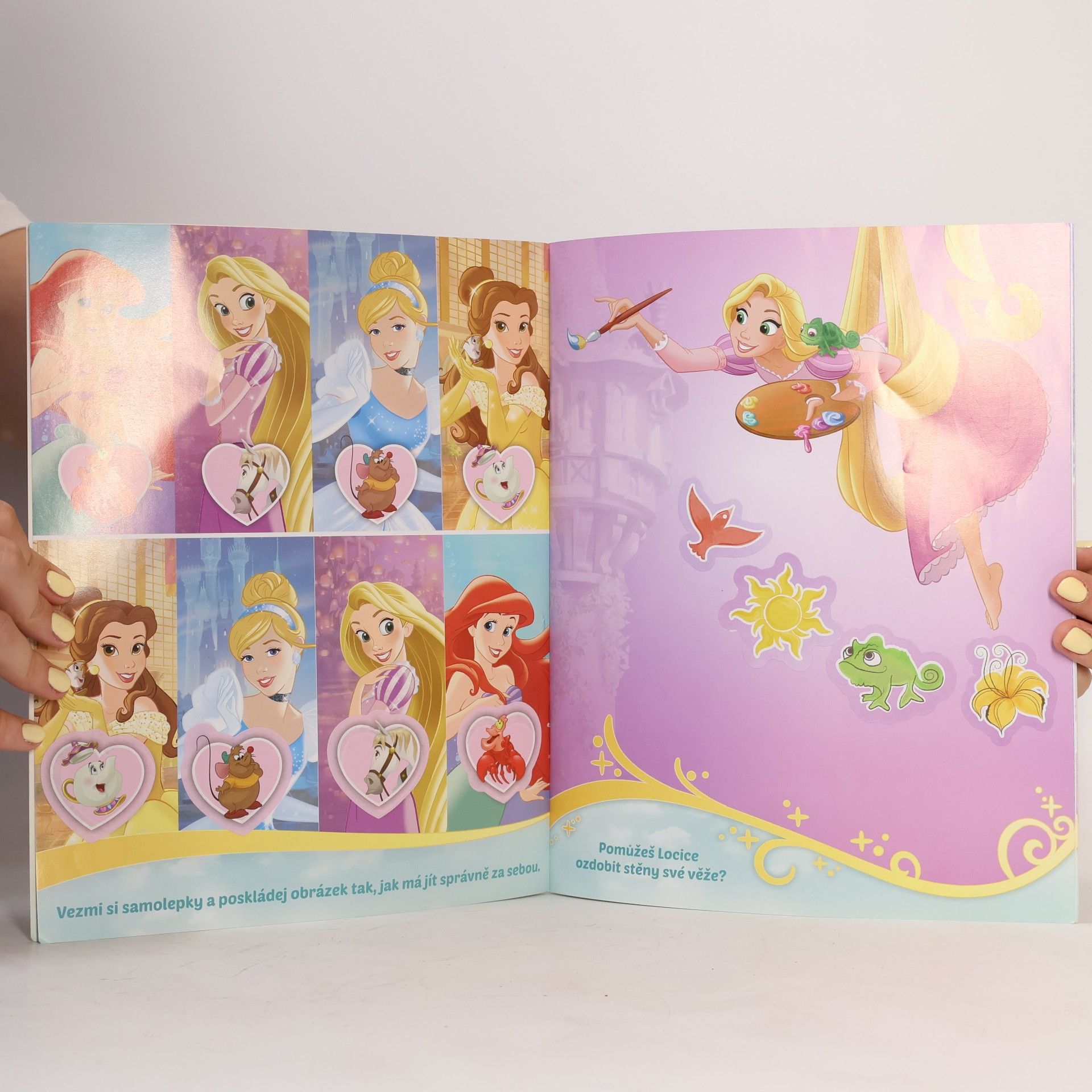 Kolektiv autorů Disney Princezna. Samolepkování