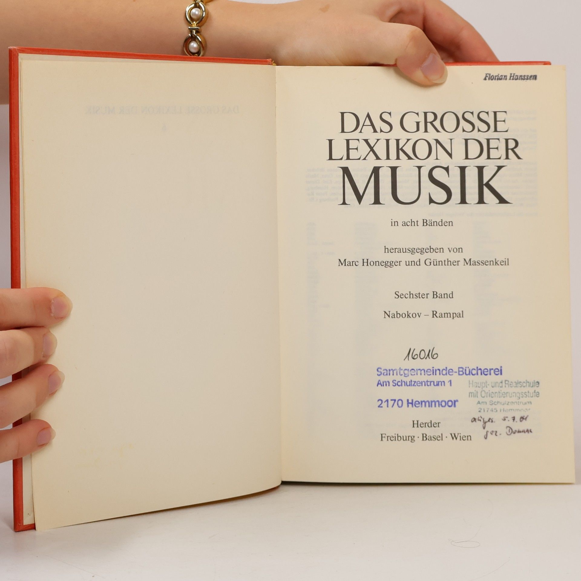 Günther Massenkeil Das grosse Lexikon der Musik 6