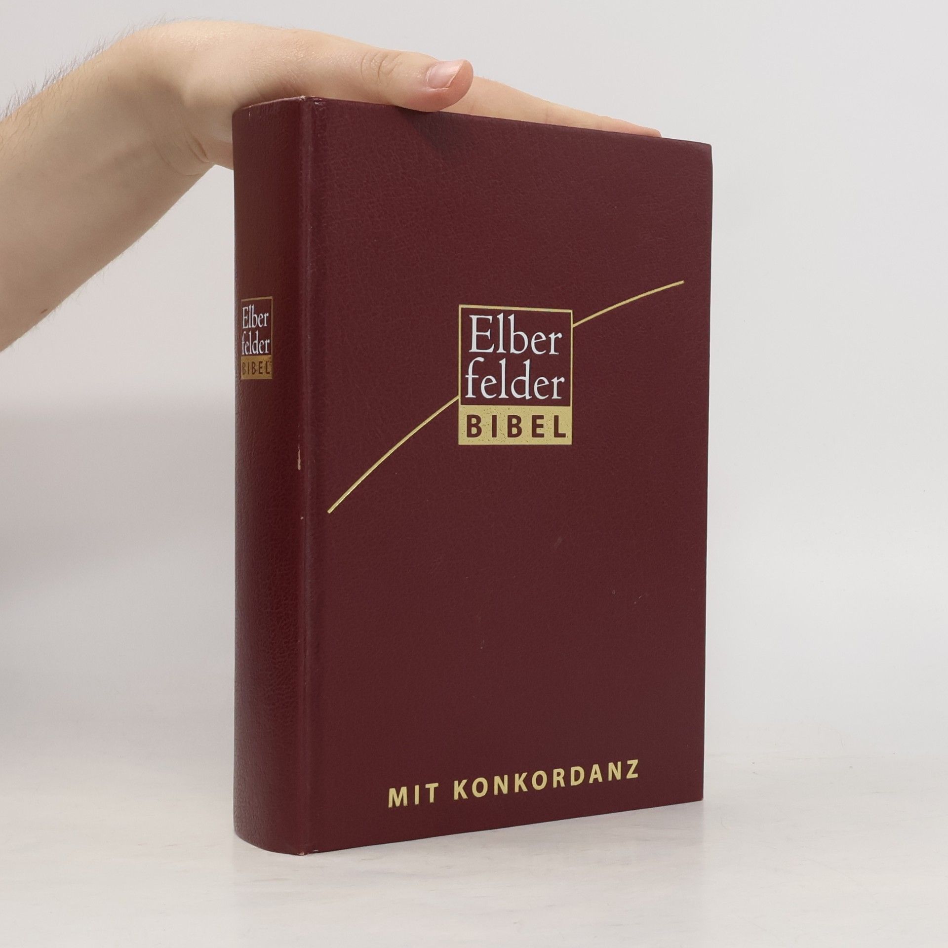 Kolektiv autorů Elberfelder Bibel - Standardausgabe Leder Goldschnitt: Revision 2006