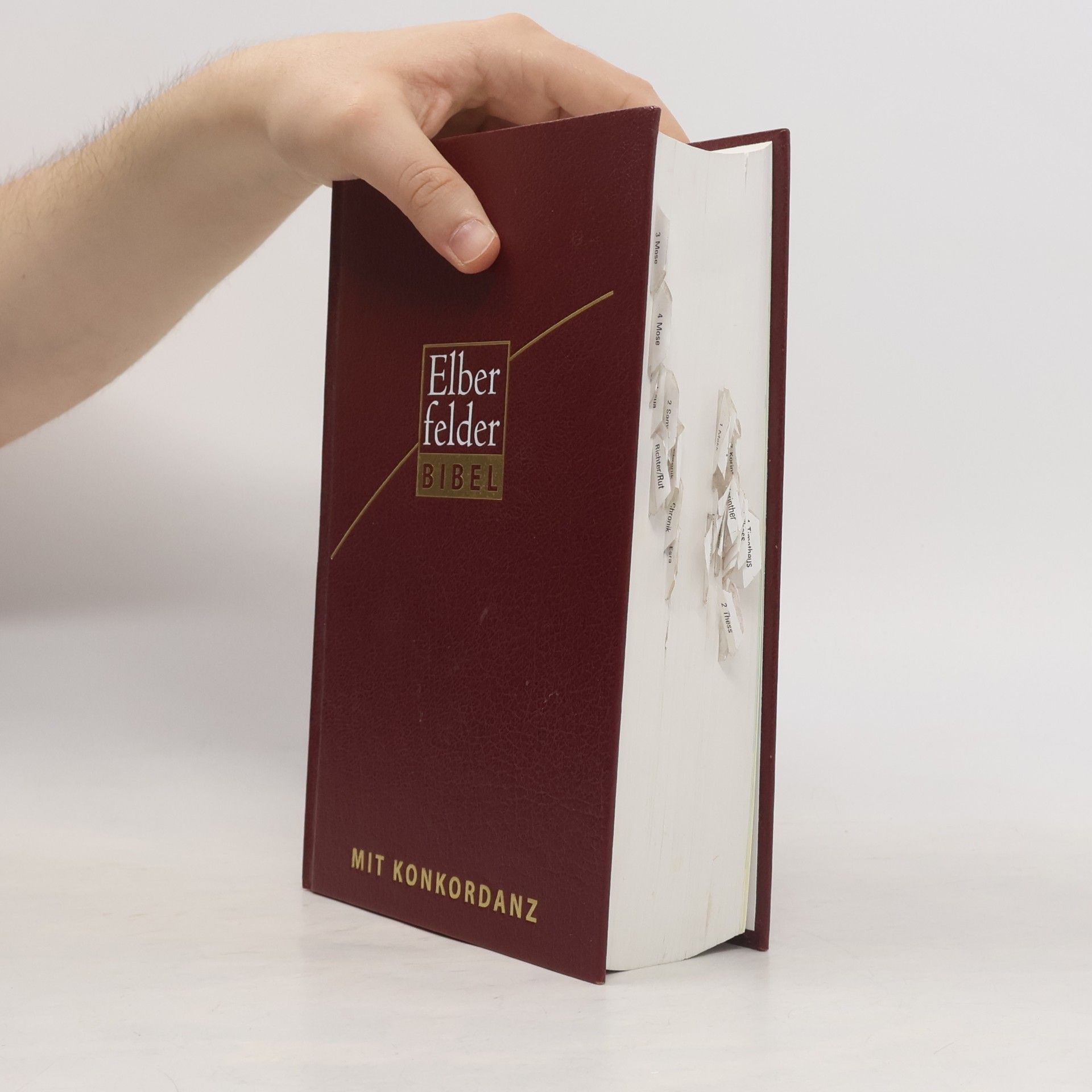 Elberfelder Bibel - Standardausgabe Leder Goldschnitt: Revision 2006