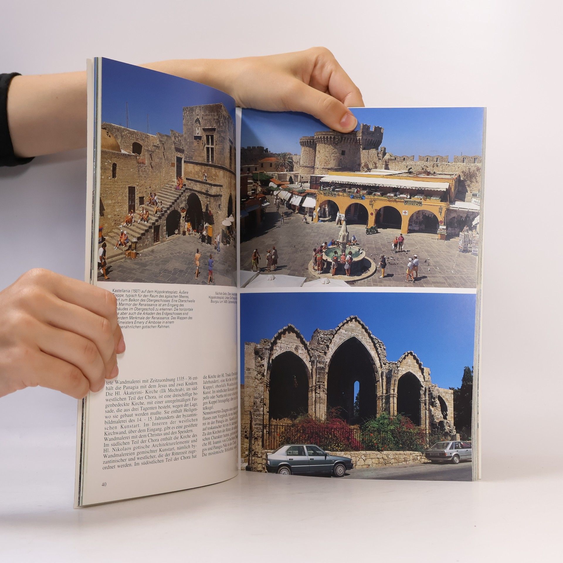 Vassilia Petsas Tzounakou Kunst und Geschichte von Rhodos. Lindos, Kamiros, Ialyssos, Embonas - deutsche Ausgabe