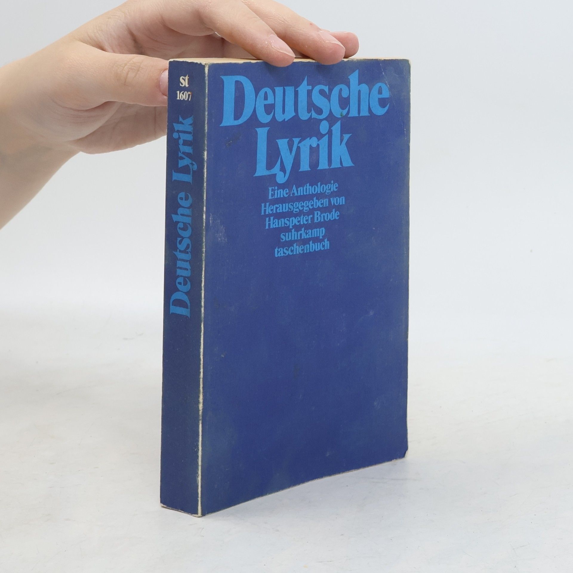 Hanspeter Brode Deutsche Lyrik. Eine Anthologie