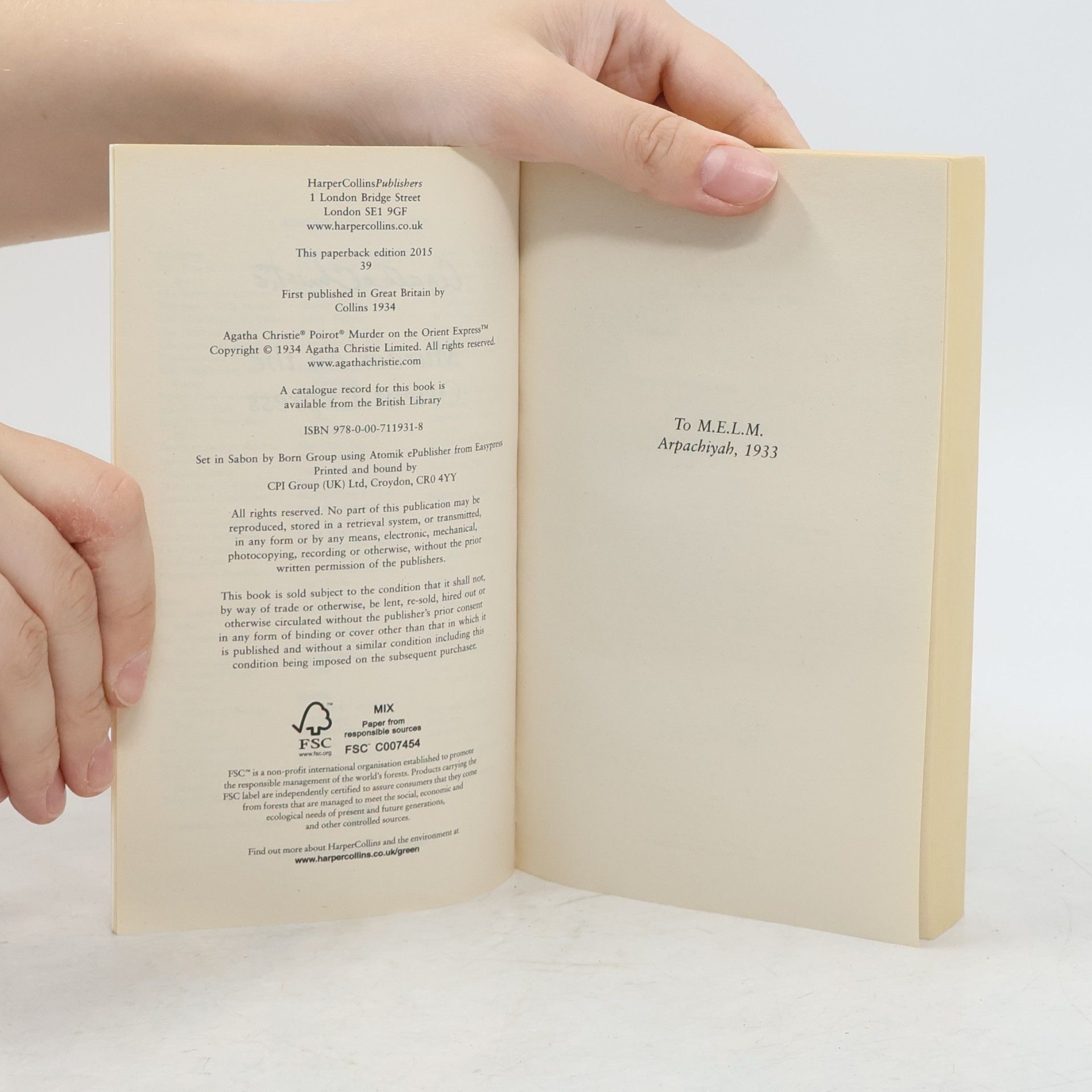 Agatha Christie Murder on the Orient Express