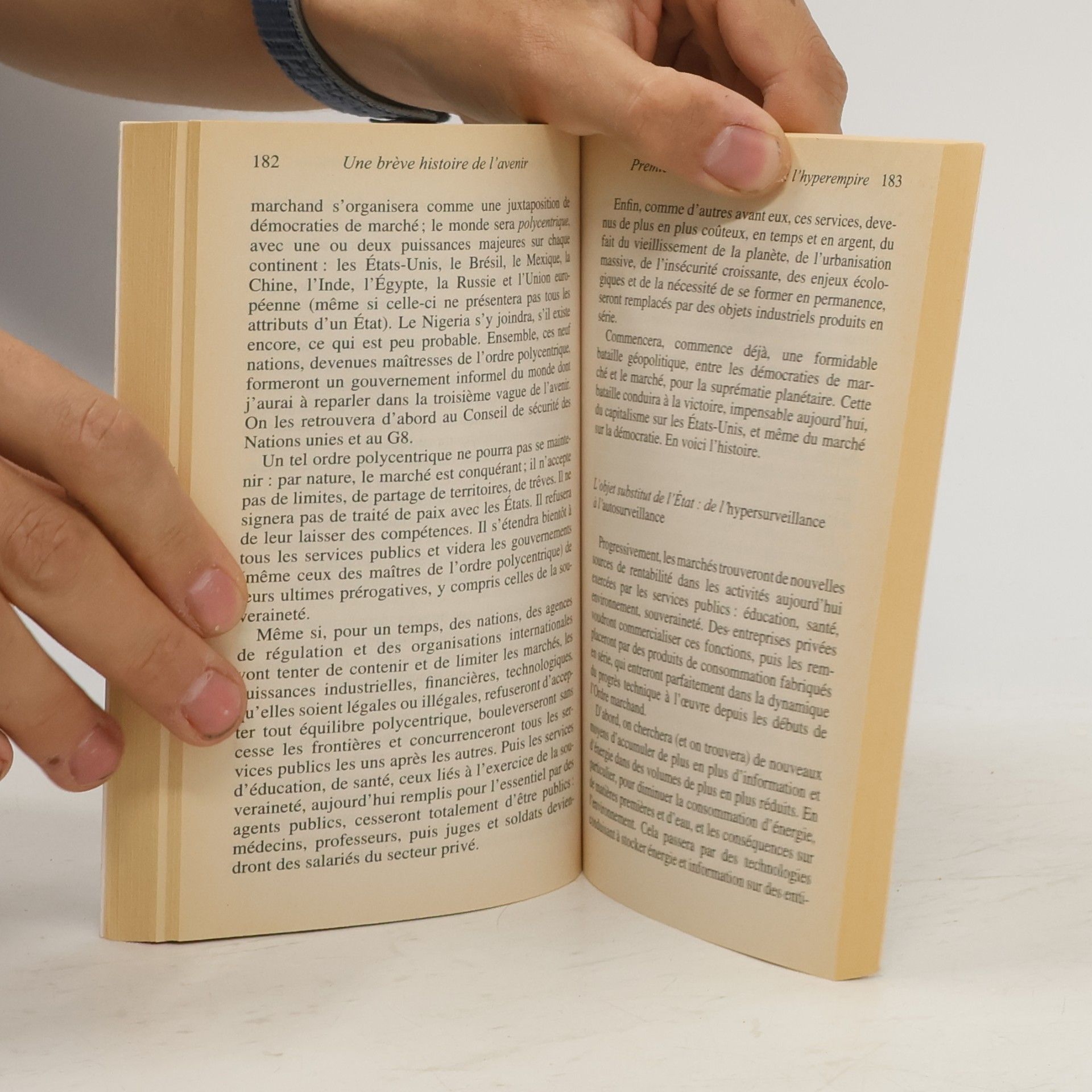 Jacques Attali Le Livre de Poche: Une brève histoire de l'avenir