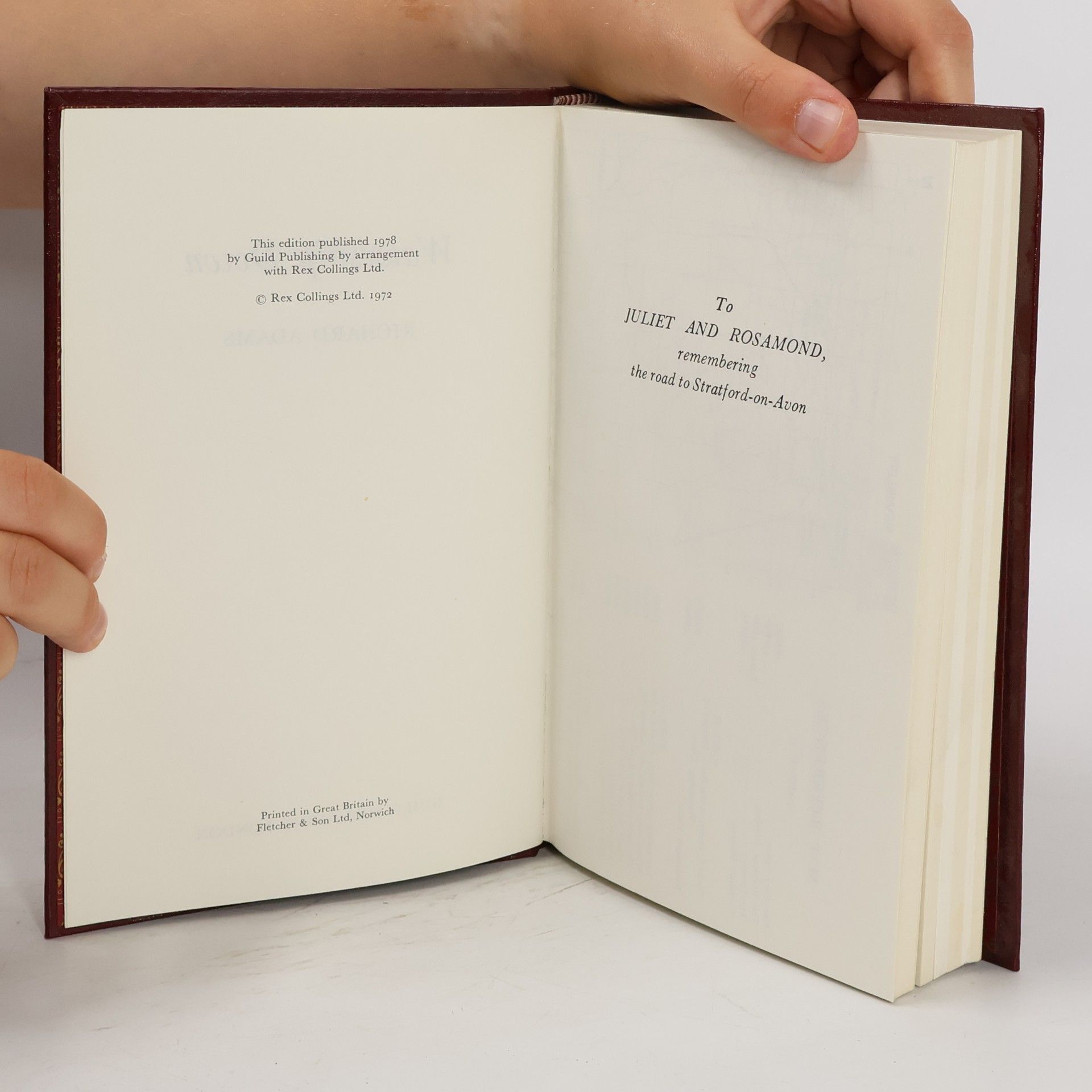 Richard Adams Watership Down