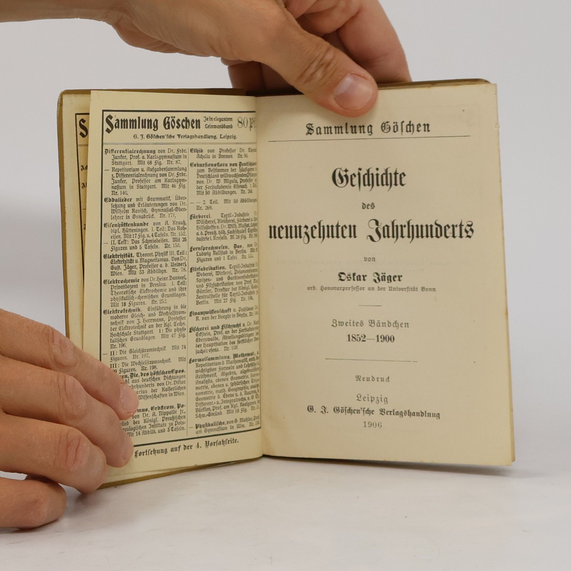 Oskar Jäger Geschichte des Neunzehnten Jahrhunderts