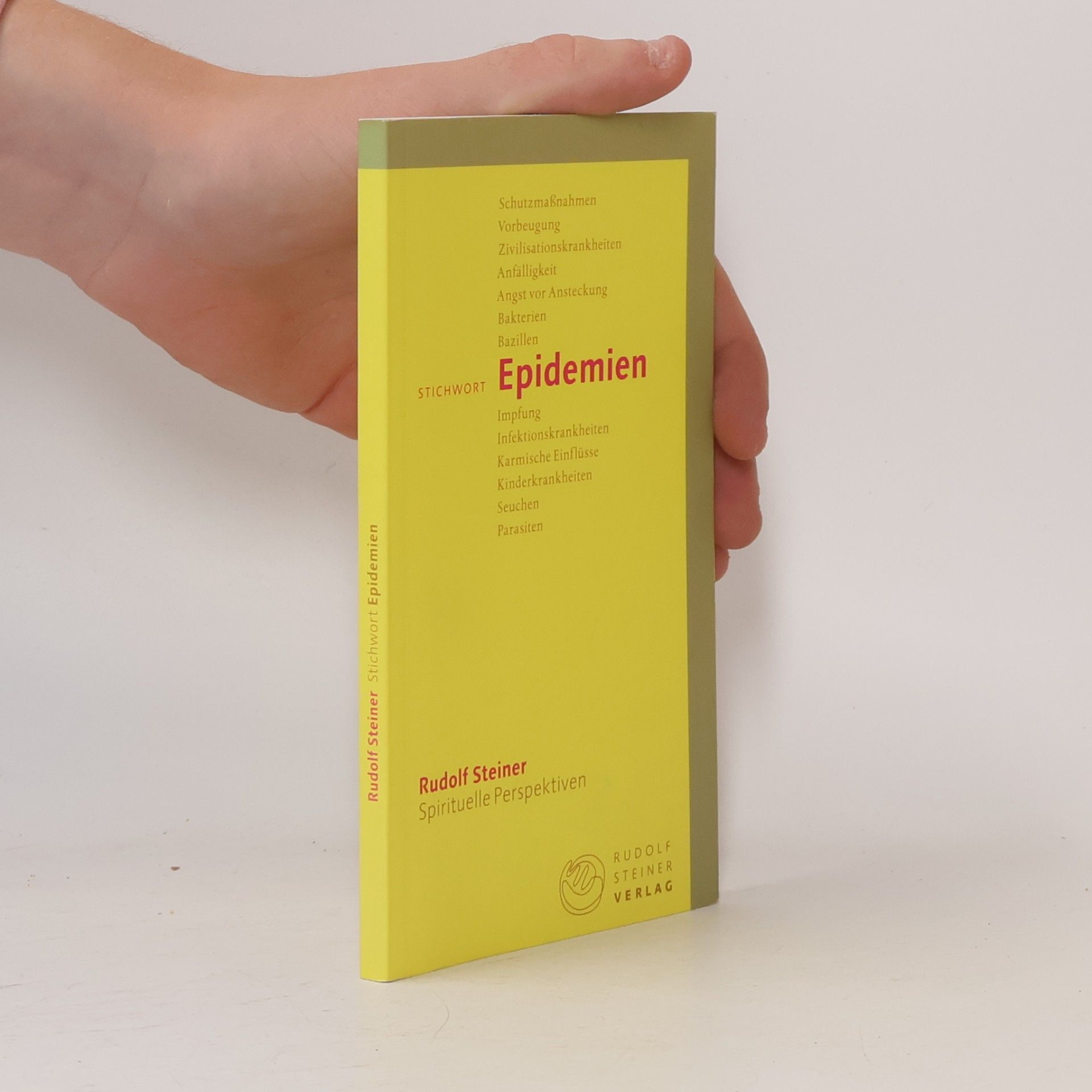 Rudolf Steiner Stichwort Epidemien