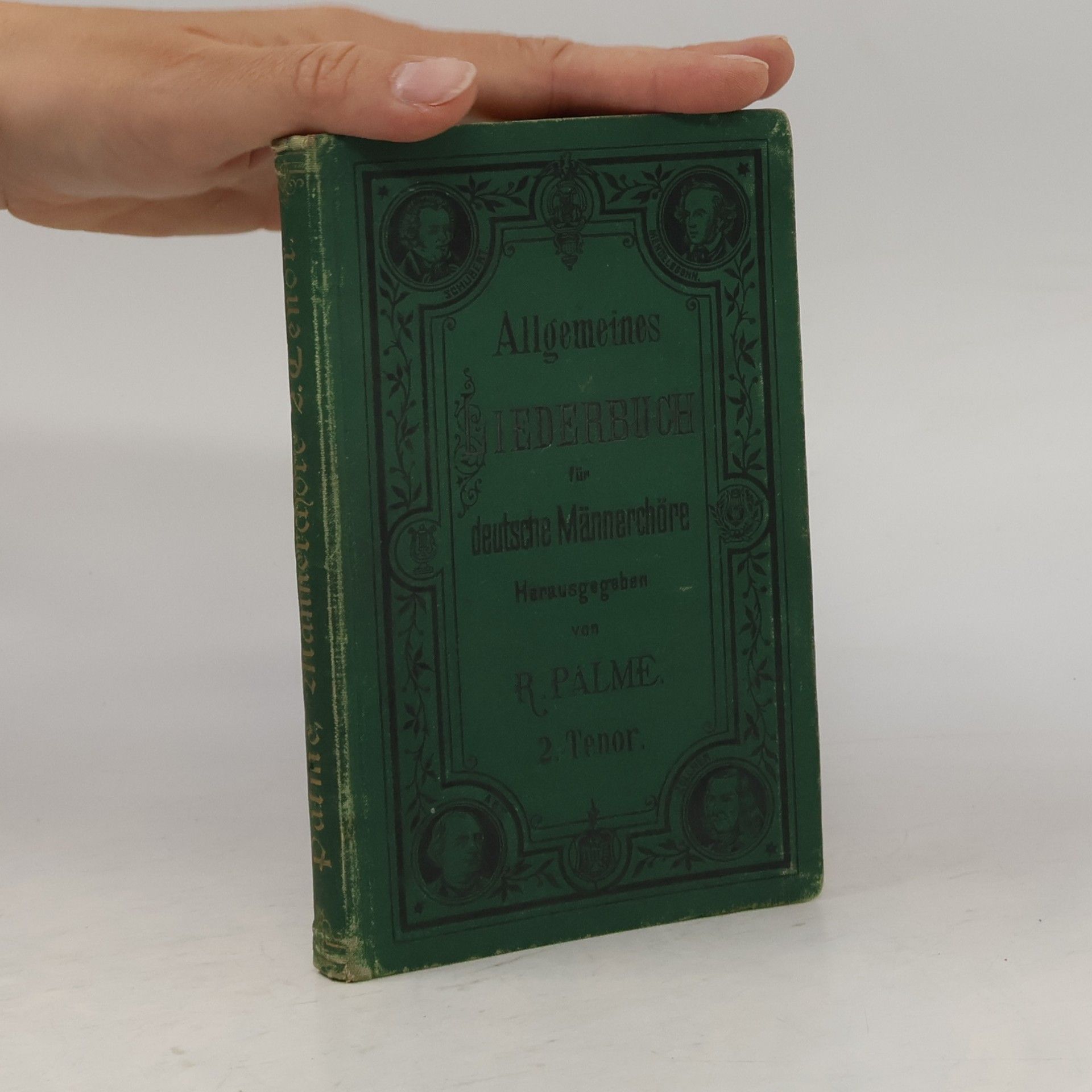Allgemeines Liederbuch für deutsche Männerchöre. Stimmenausgabe. II. Tenor