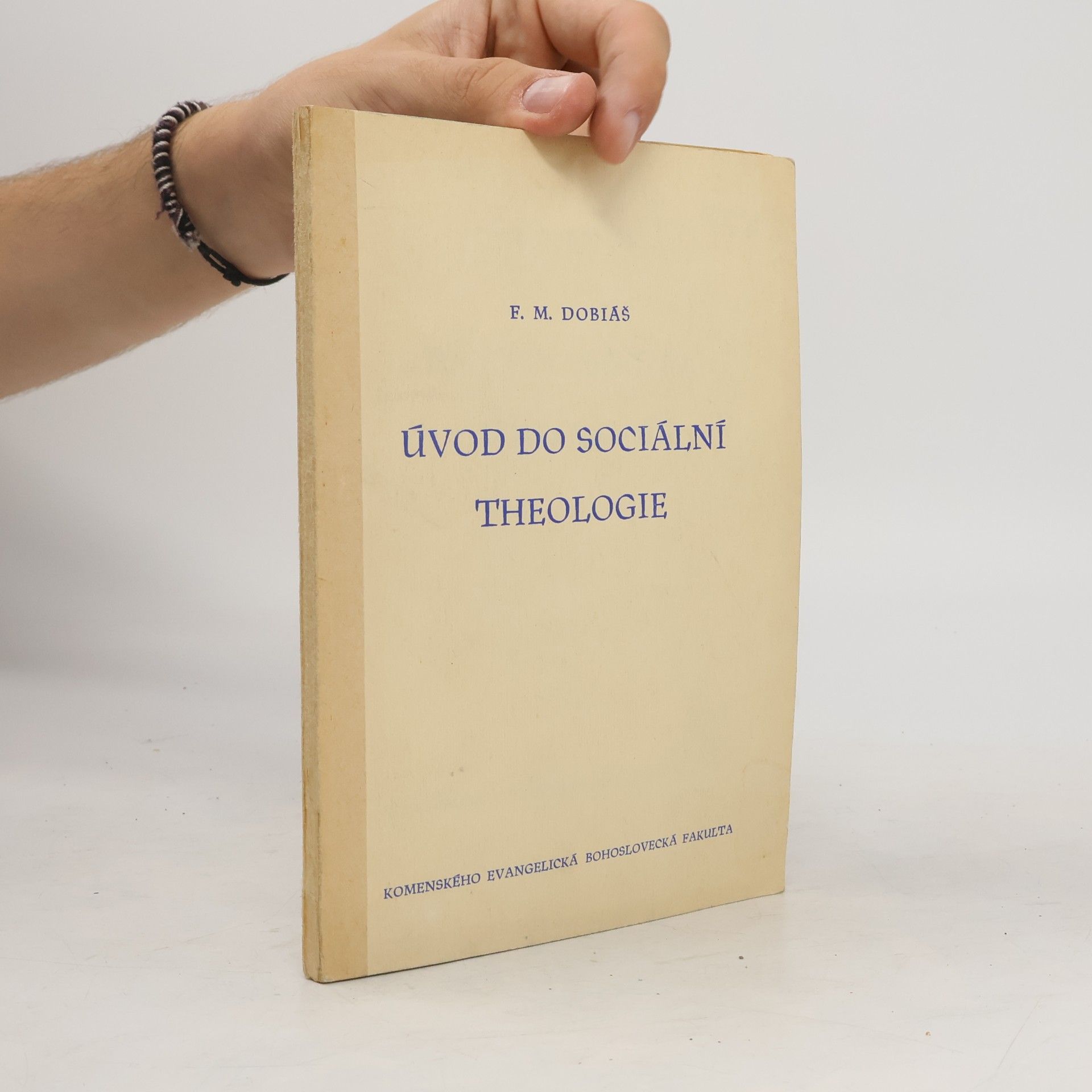 František Mrázek Dobiáš Úvod do sociální theologie