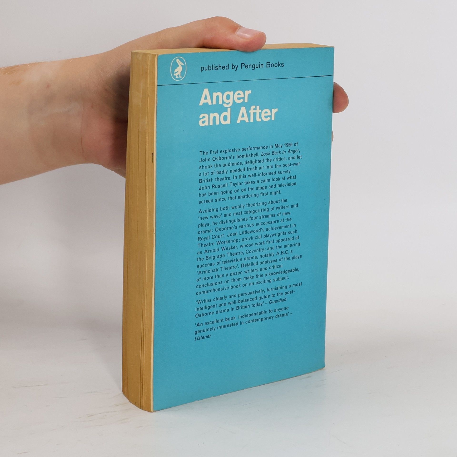 John Russell Taylor Anger and After