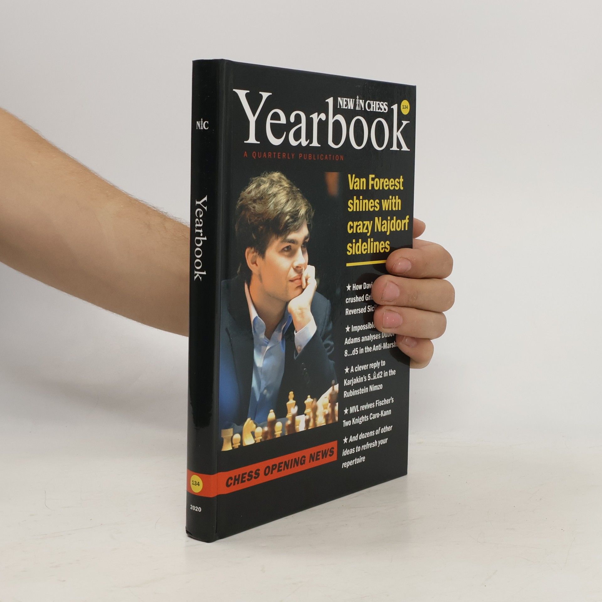 Jan Timman New in Chess Yearbook 134